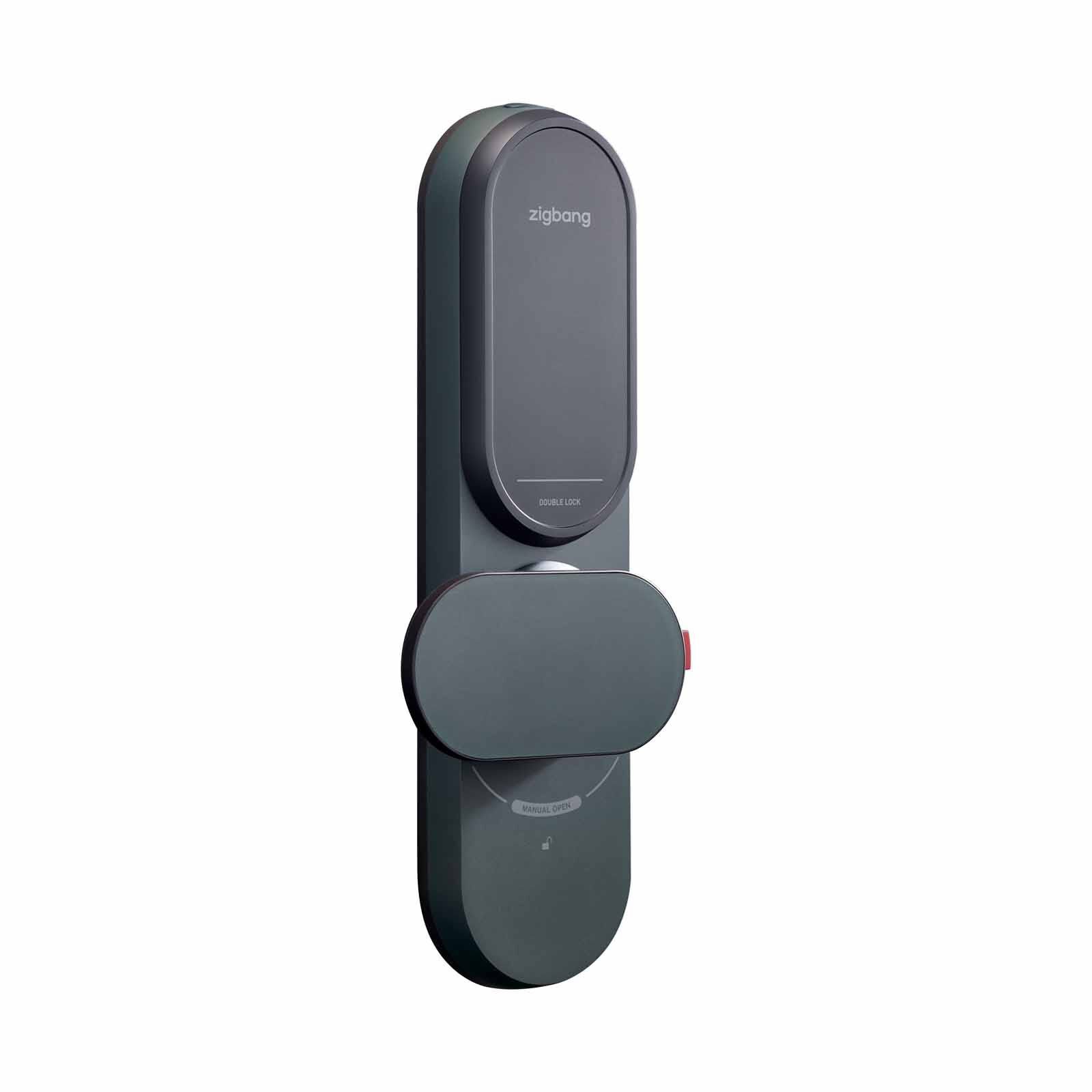 ZIGBANG Shp-a21 Digital Gate Lock + Zd-r70 (aqua) Passwordless Ai Door Lock Bundle SHP-A21 + ZD-R70 (AQUA)-image 5