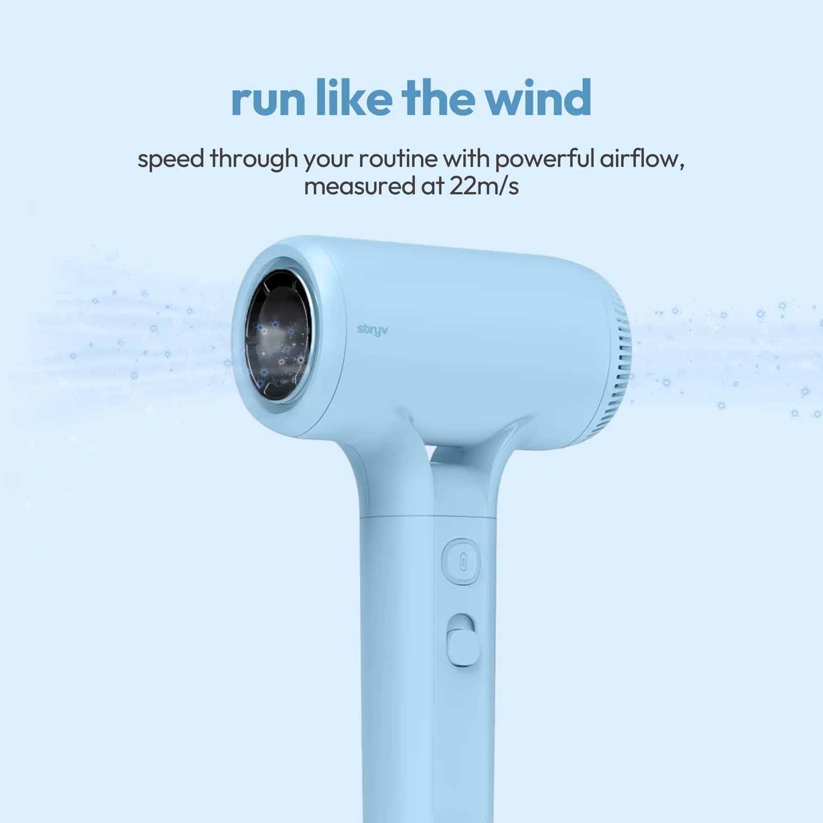 STRYV Colour+2.0 Hair Dryer - Blue SVHDR3BL-01-image 5