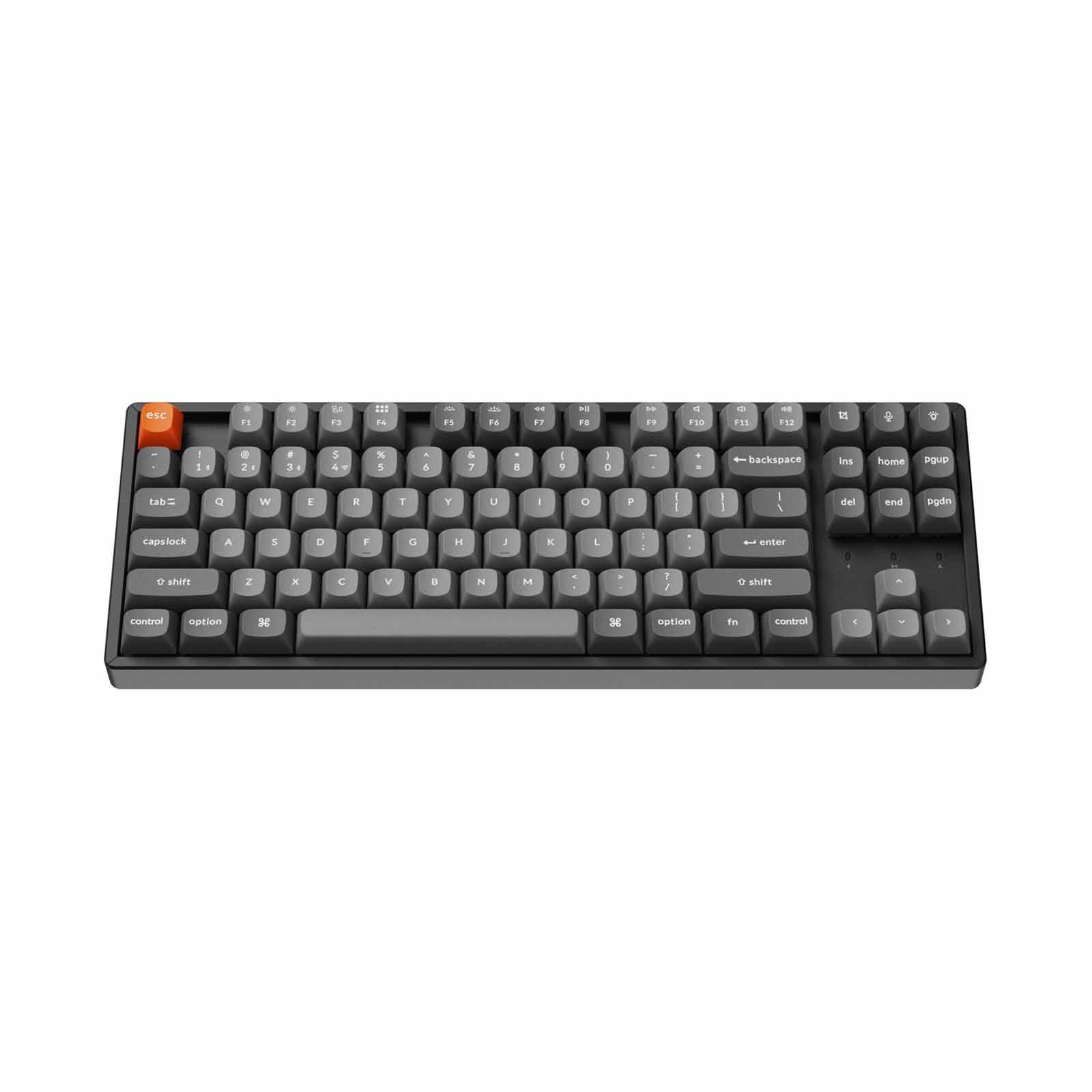 KEYCHRON K8 Max Tenkeyless Wireless Mechanical Keyboard, 80% Tkl 87 Key, Black Full Assembled, Red Switch, Rg KYCN-K8M-J1-image 2