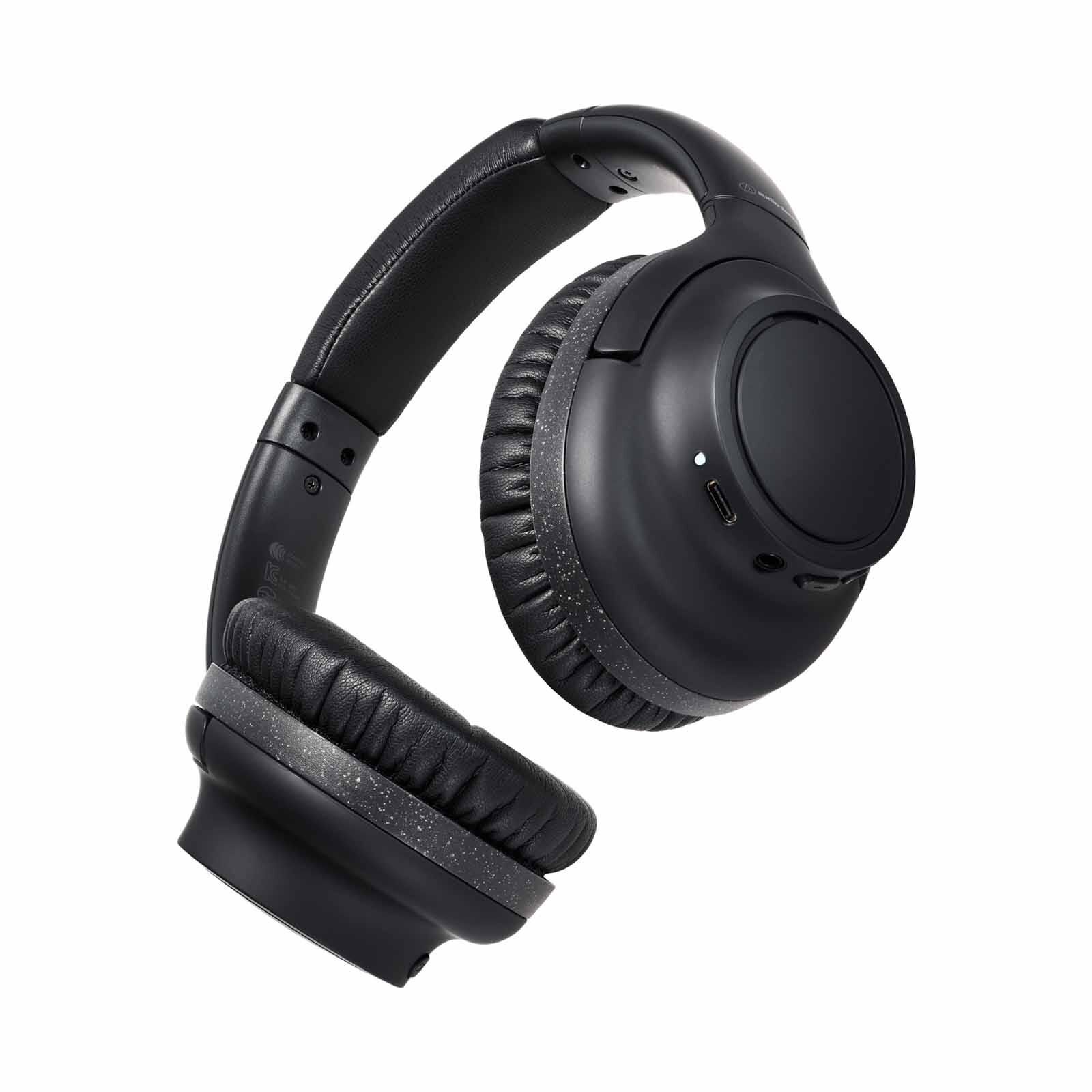 AUDIO TECH Noise Cancelling Wireless Headphones ATH-S300BT BK-image 4