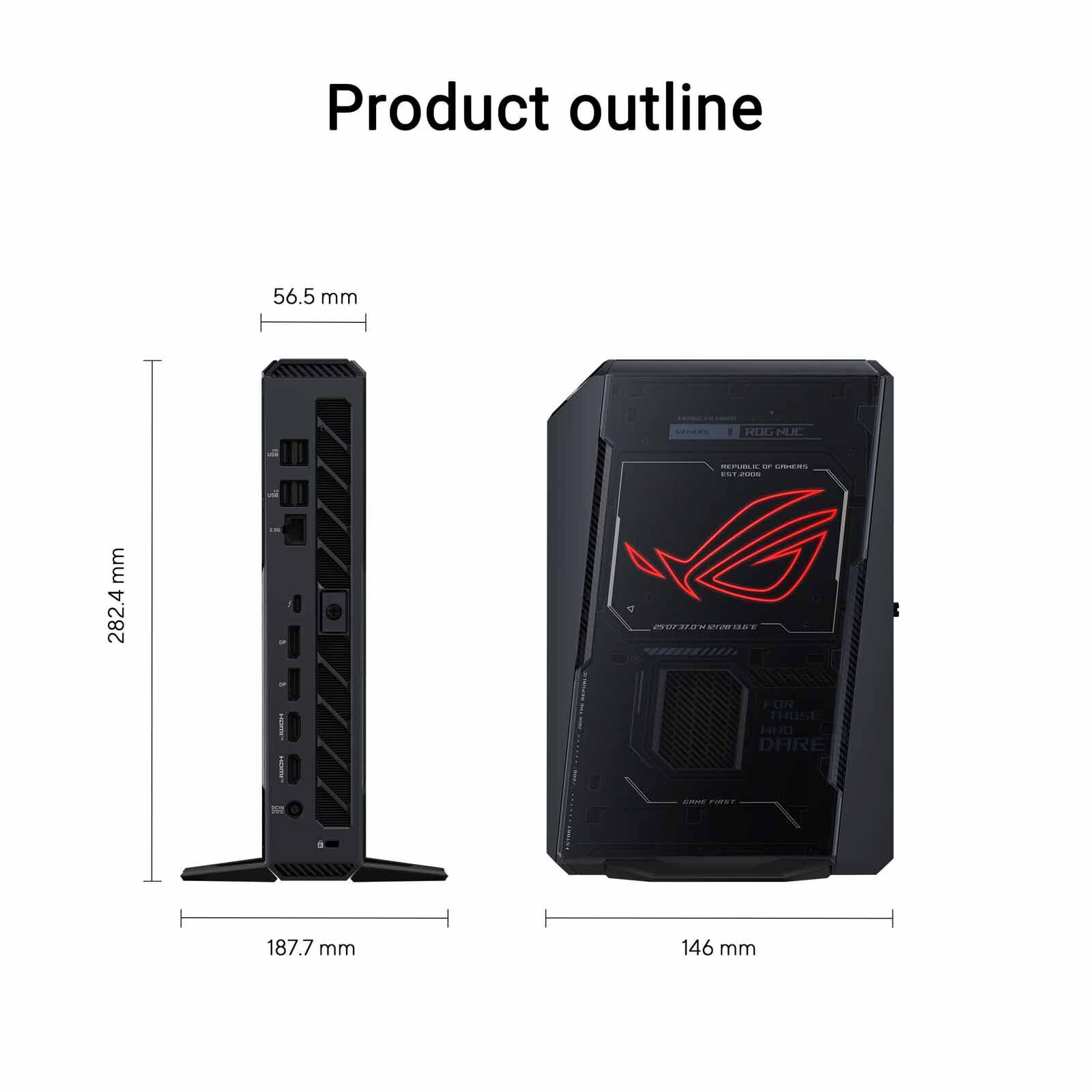 ASUS Rog Nuc U9-275hx 32gb 1tb Ssd Win 11 Rtx5070 Black RNUC15JNK9X489A0-image 7