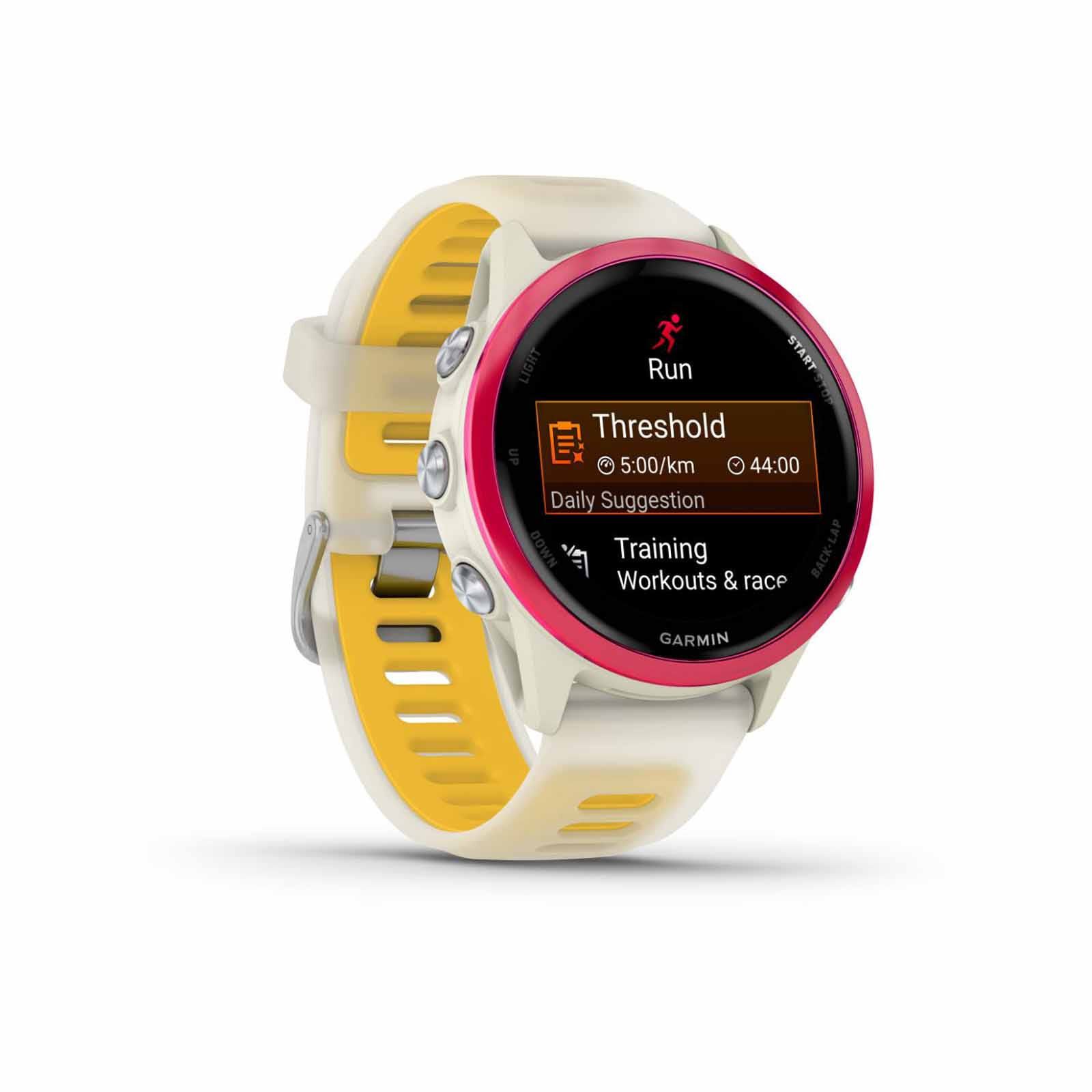 GARMIN Forerunner 570 42mm, Wifi,gps,bone/rspbry/mango GM-010-02970-42-image 4