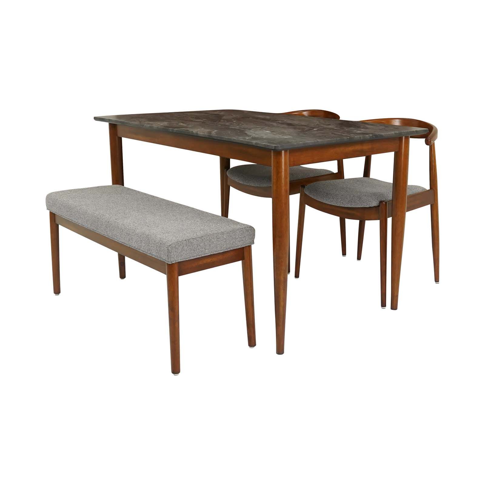 MUZE 4 Piece Dining Set PERLIS-image 3