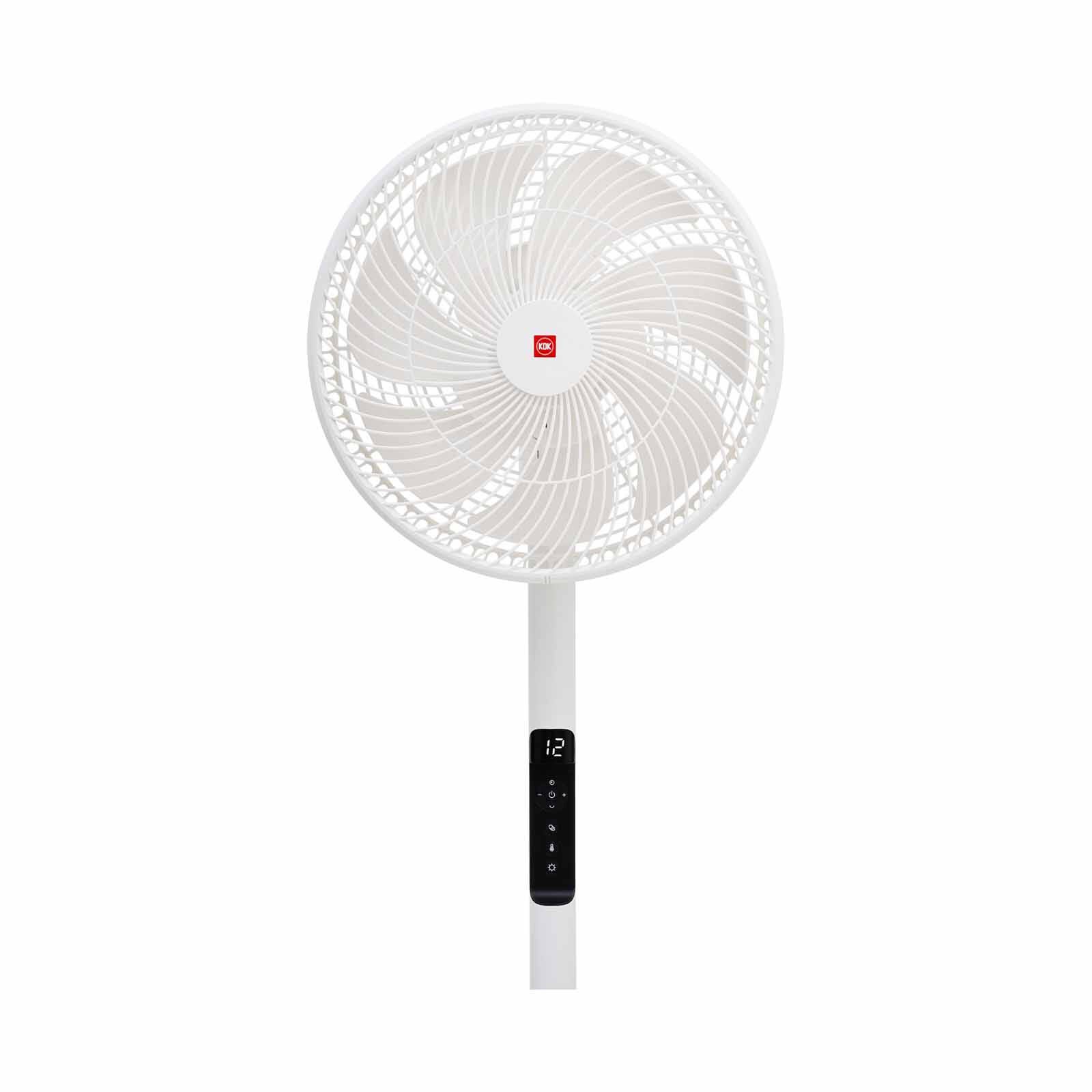 KDK 12 In Dc Motor Stand Fan (white) HN30S(WH)-image 2