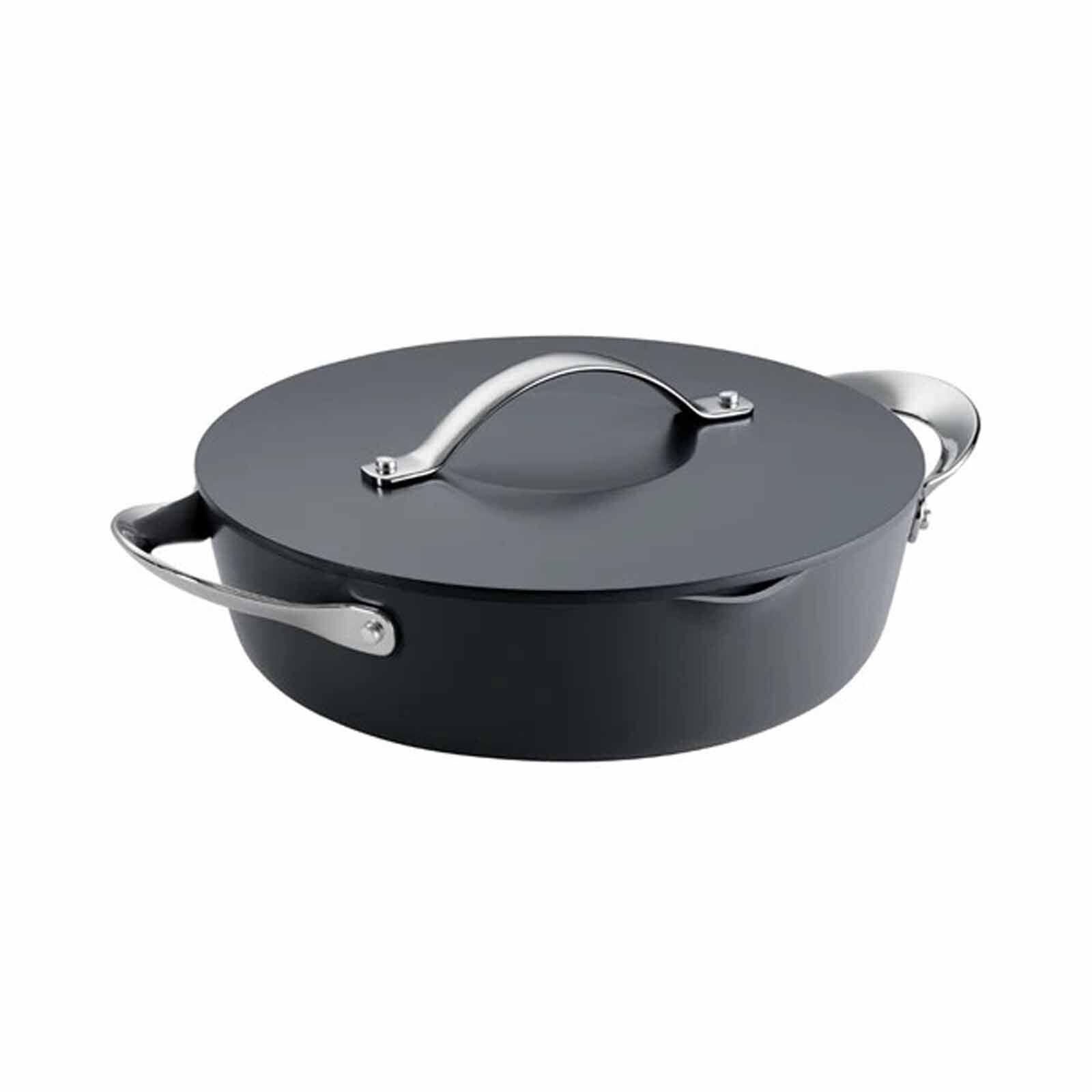TRAMONTINA 5 Pcs Multi-purpose Pan Set 28cm / 4.0l Fiora - Grey 19584002-image 8