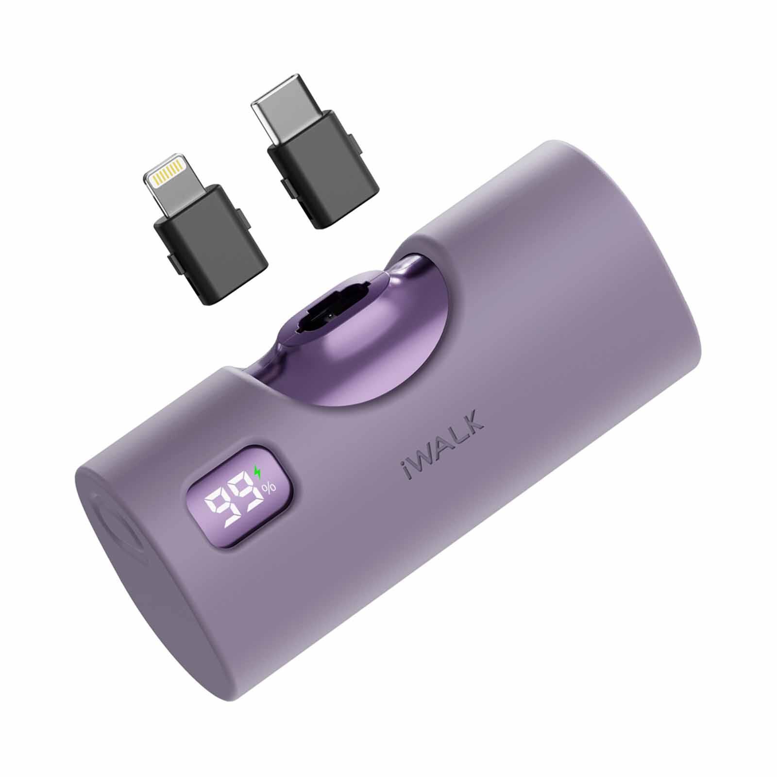 IWALK Linkpod X 5000mah 20w Fast Charge Purple (made For Iphone) LPX001-005A-MFI-image 1