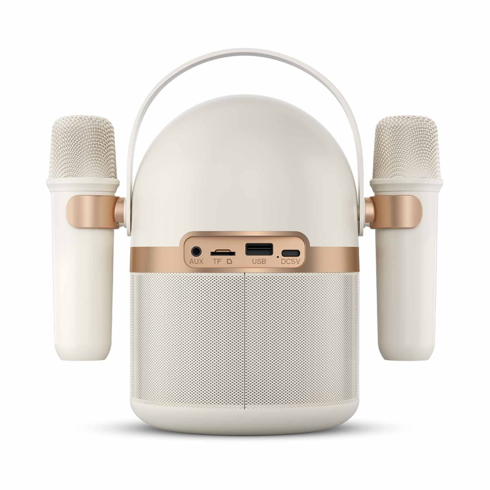 PHILIPS Bluetooth Karaoke Speaker Includes Two Karaoke Microphones TAS2509WT/00-image 2
