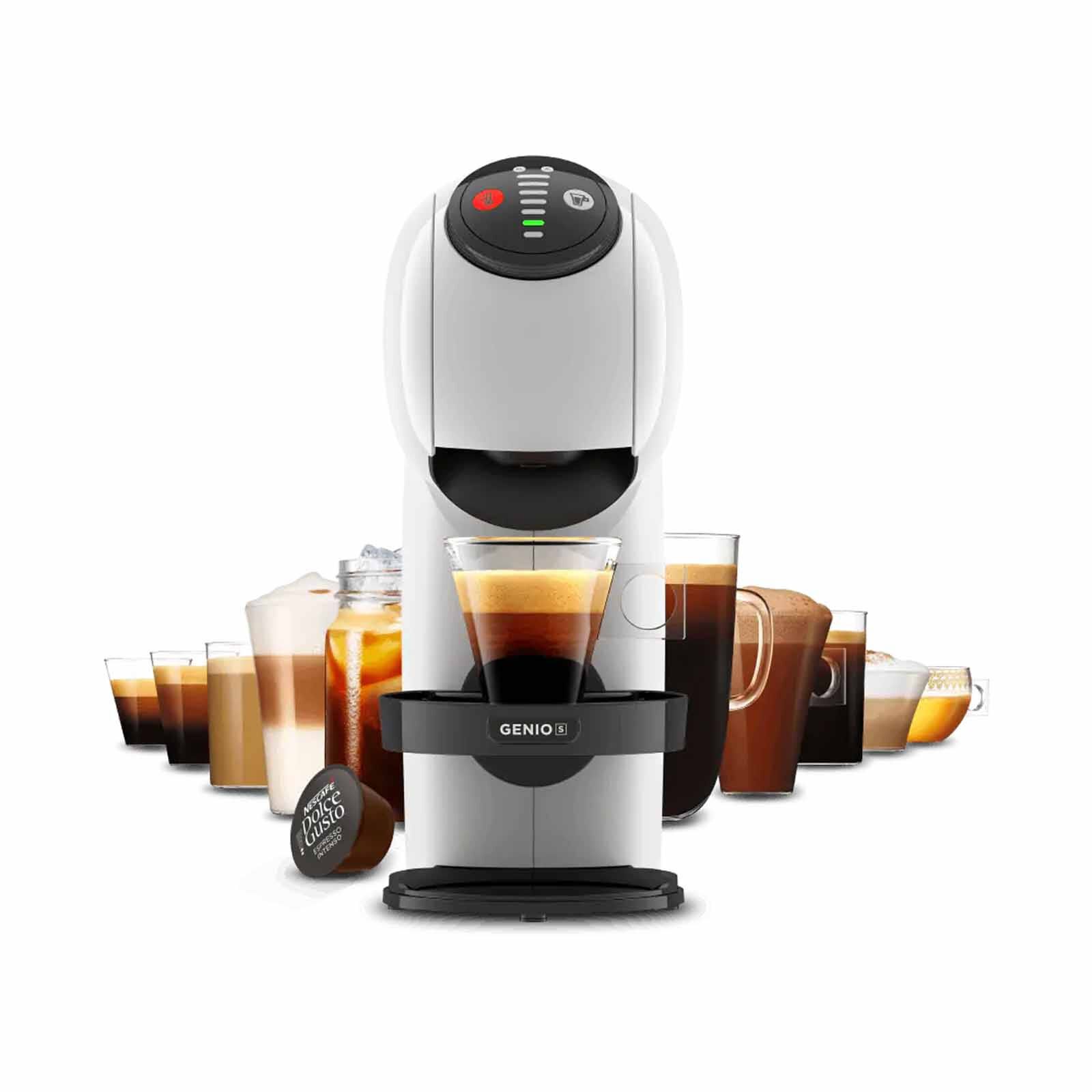 NESCAFE DO Genio Basic White Coffee Machine (white) GENIO S WHITE-image 2
