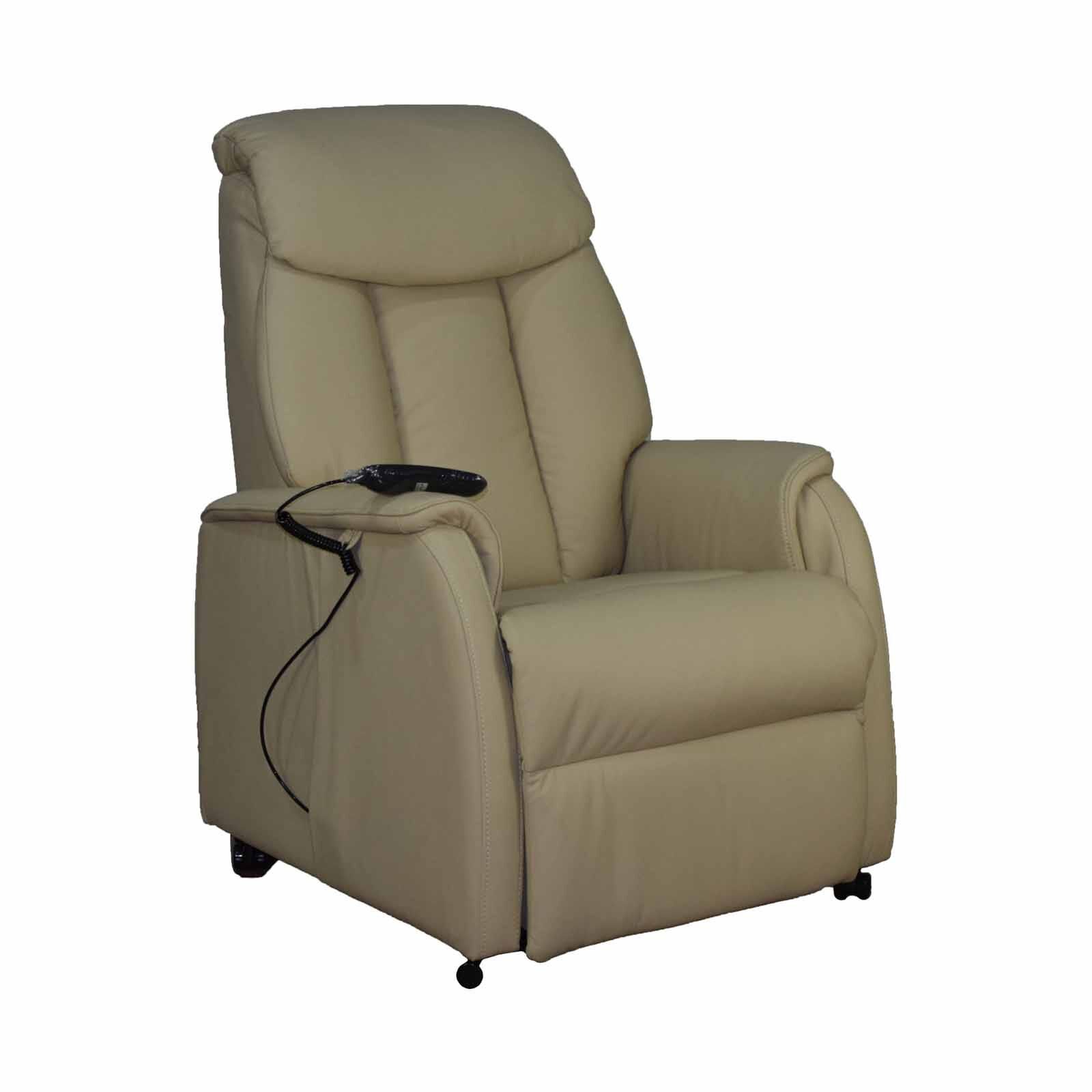 Power Recliner Z/gravity (hl) Beige Half Leather Recliner MOSTAR-image 2