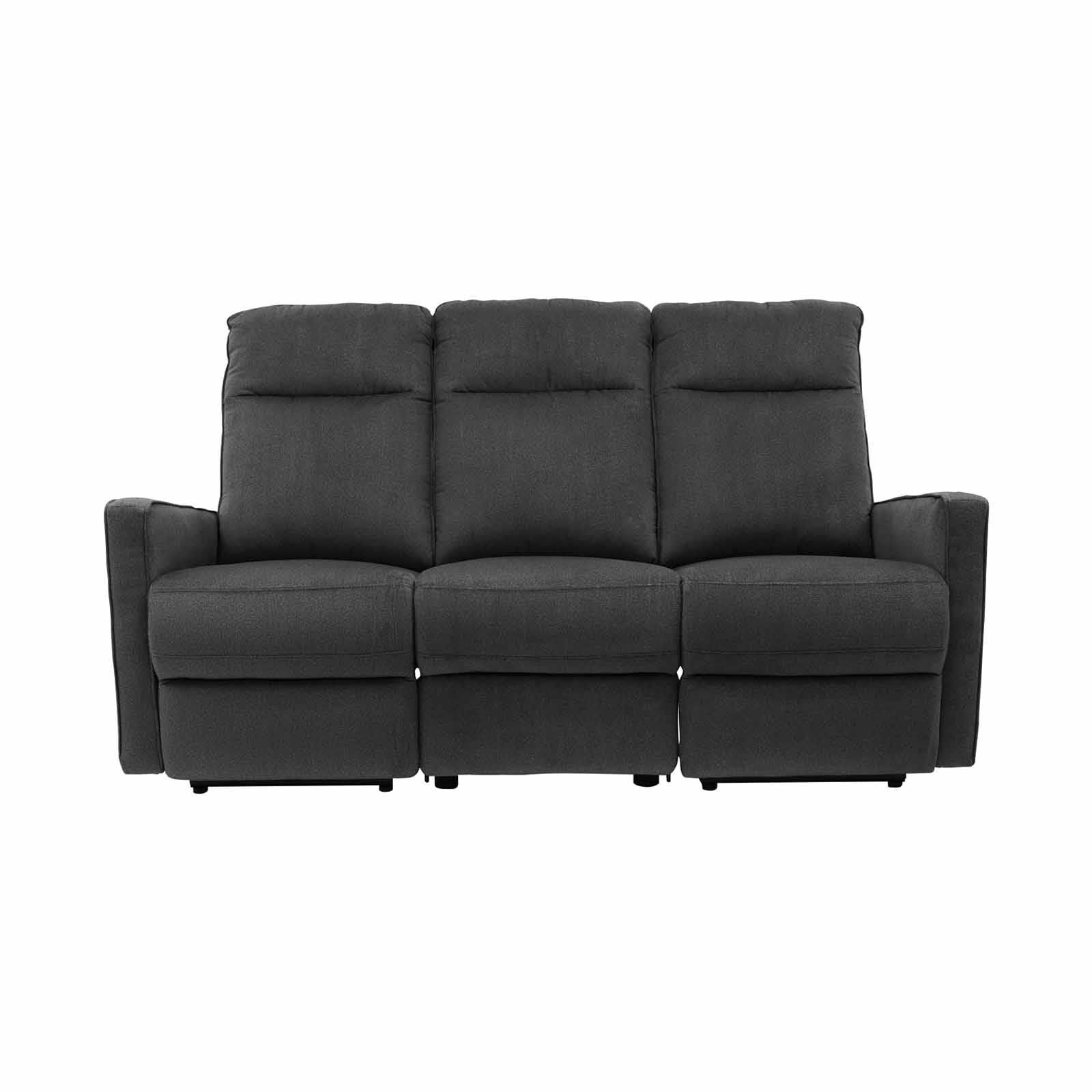 SOLOTTI 3rr-e Seater (fab) Grey Fabric Sofa SCOTTIE-image 1