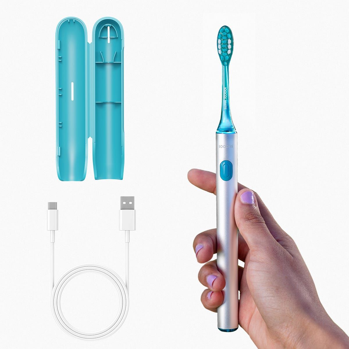 SOOCAS Electric Toothbrush (silver) SPARK MT1-image 3