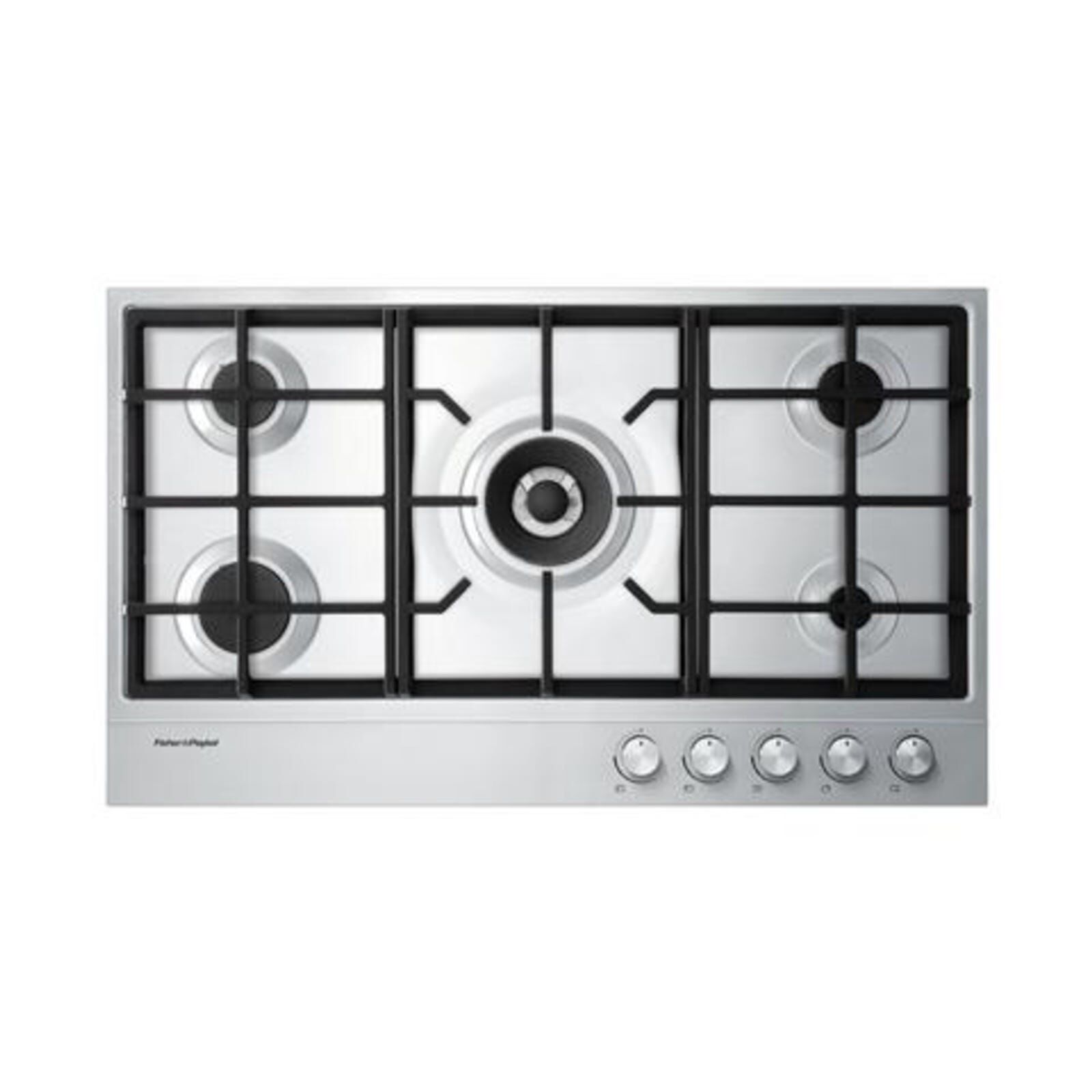 FISHER & P 5 Gas Burners (90cm) (exclude Installation) CG905DX1 (STAINLESS STEEL)-image 1