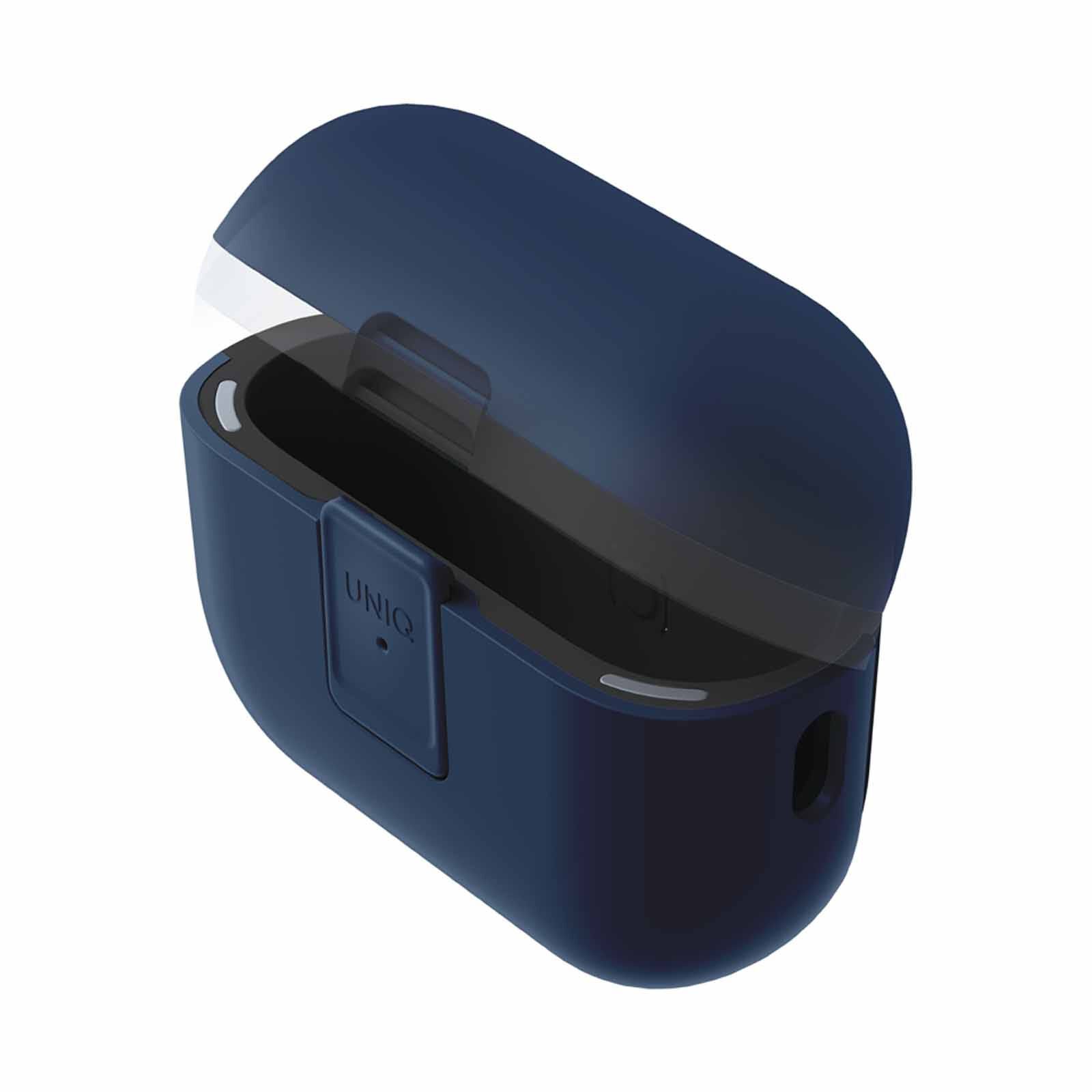UNIQ Clyde Airpods Pro 2nd Gen Lock Case - Blue (royal Blue/dark Grey) UNIQ-AIRPODSPRO2-CLYRBLUDGRY-image 2