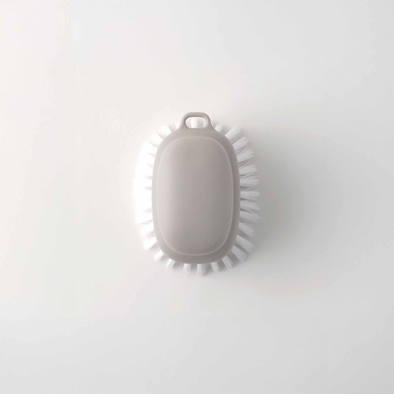 MARNA Bathroom Scrub Brush (122x89x74mm) - Grey W601-GY-image 1