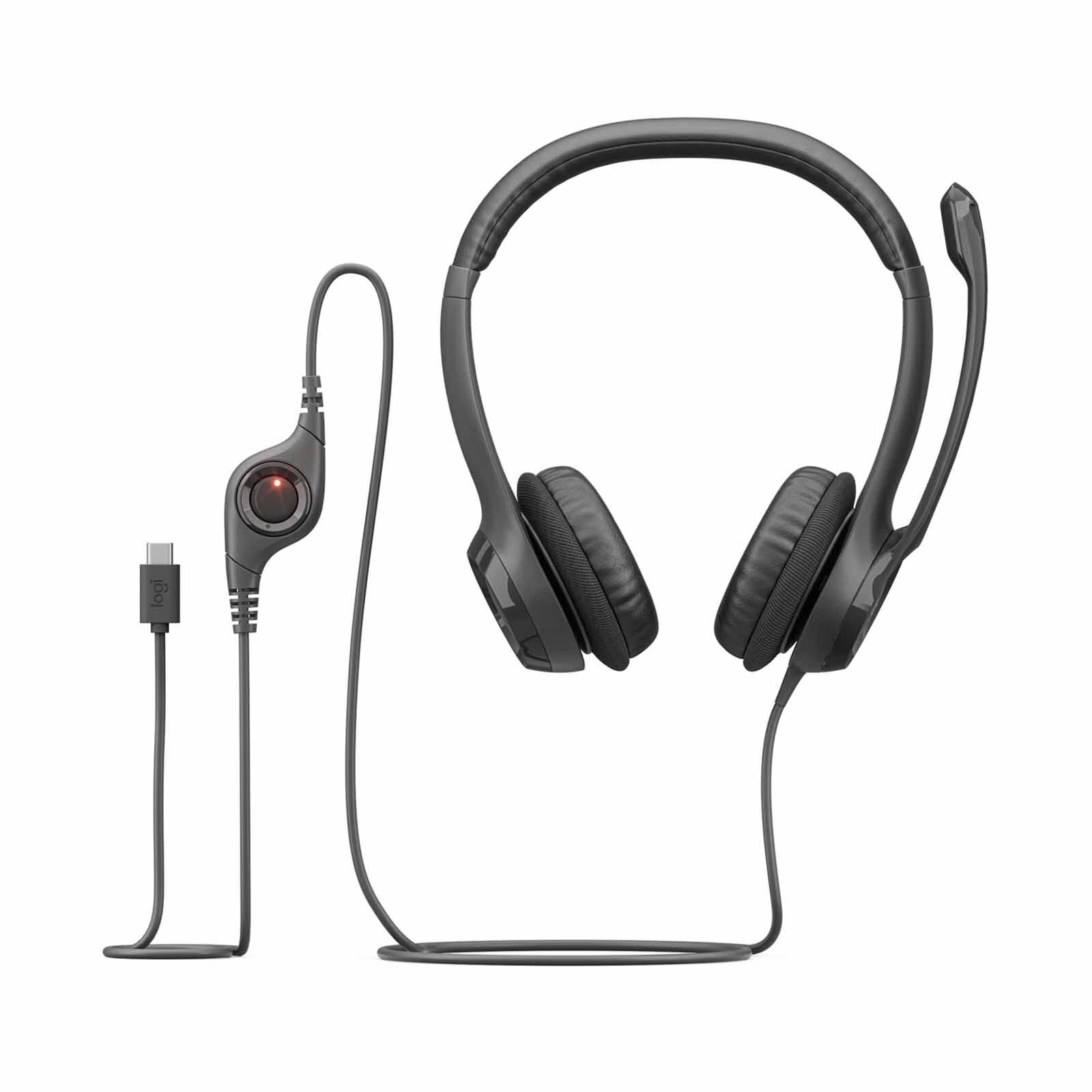 LOGITECH H390 Usb-c Stereo Headset Black 981-001577-image 13