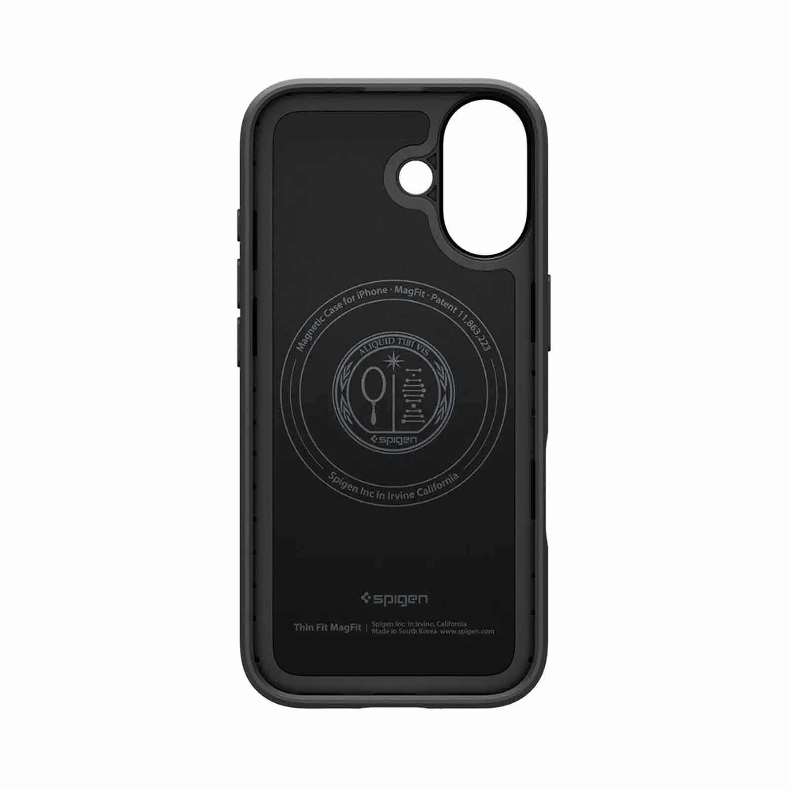 SPIGEN Iphone 17 Thin Fit Magfit Black ACS10373-image 4