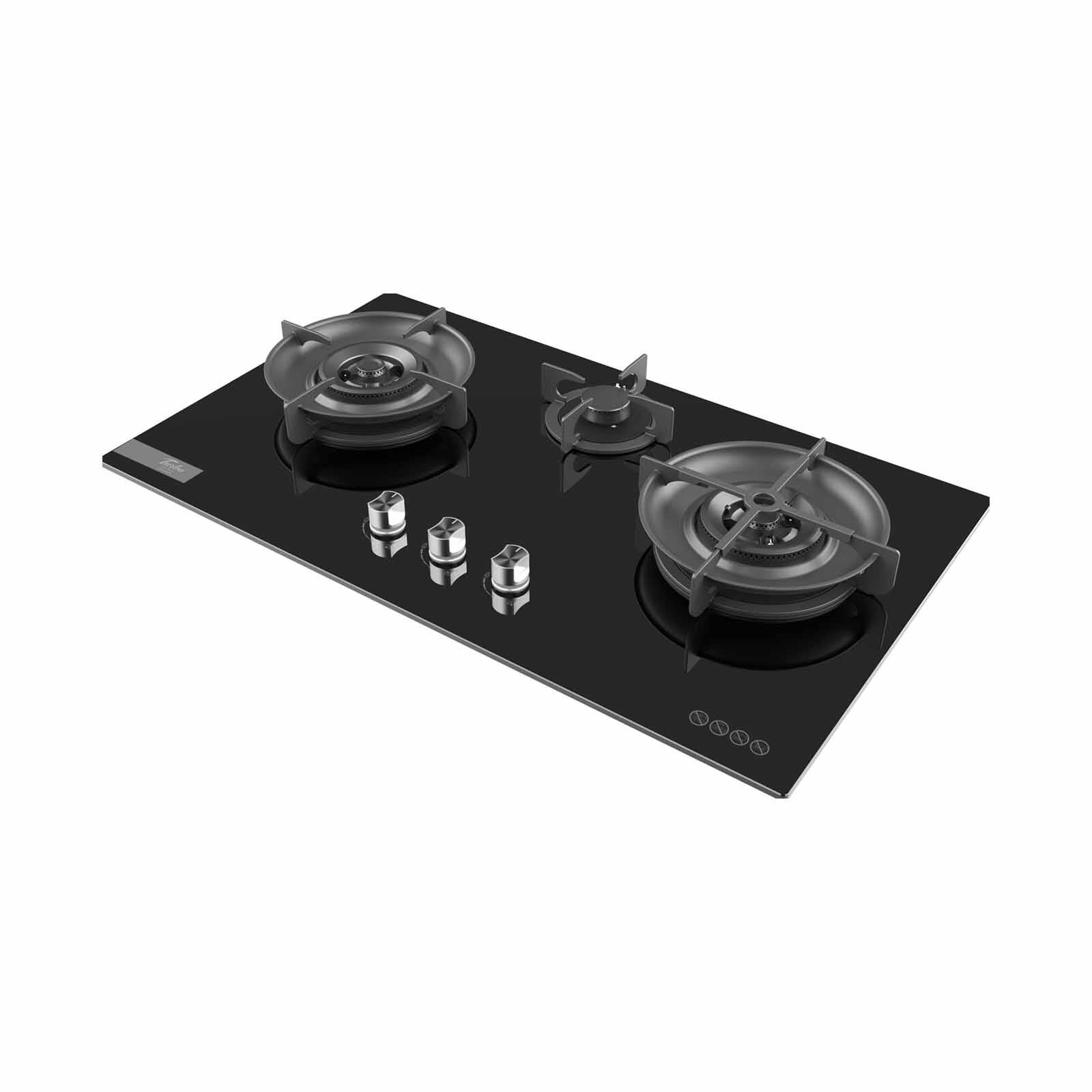 TURBO Built-in 3 Burner Gas Hob (86cm) (exclude Installation) TC333GV-image 2