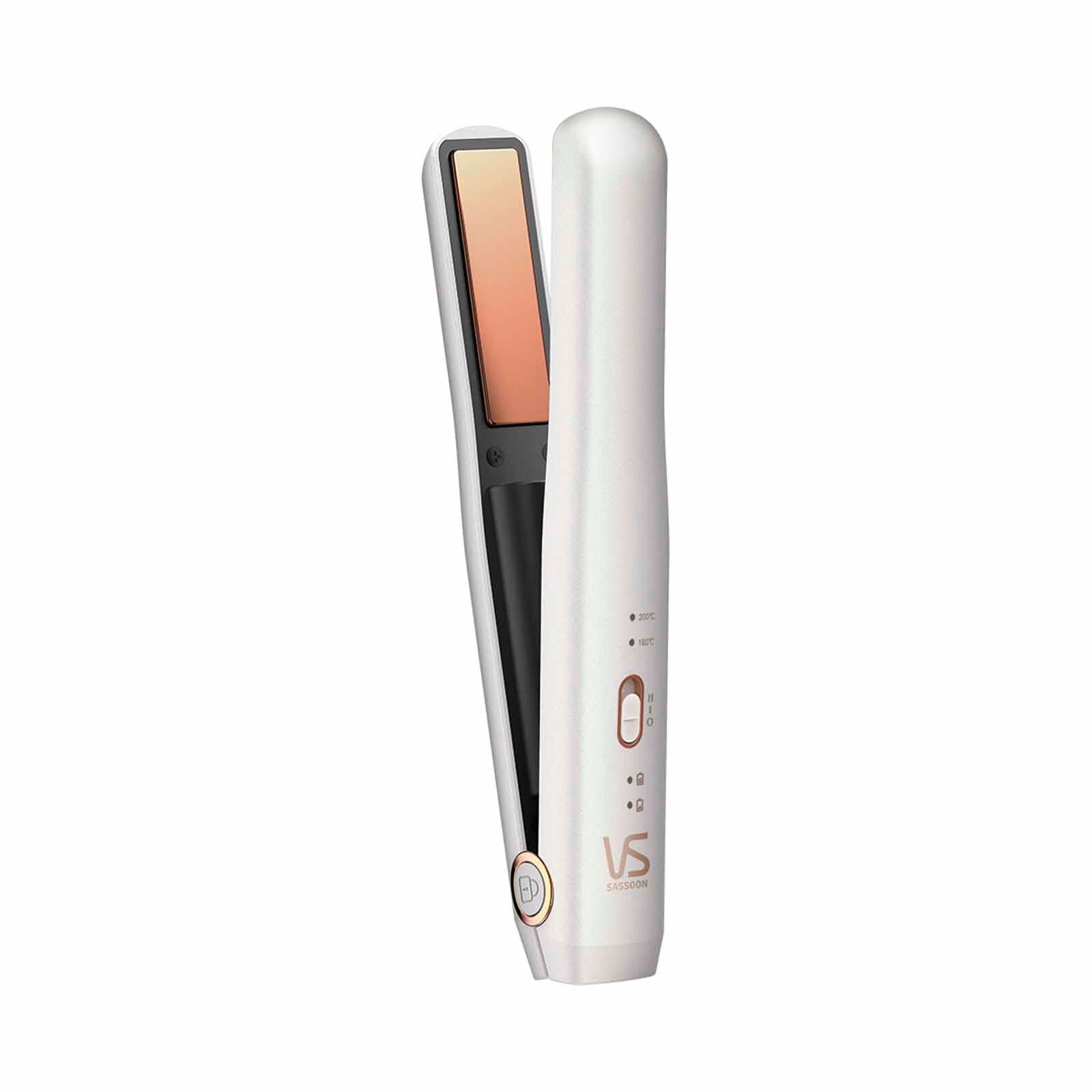 VS Rechargeable Straightener New Usb-c - White VSU0510WH-image 1