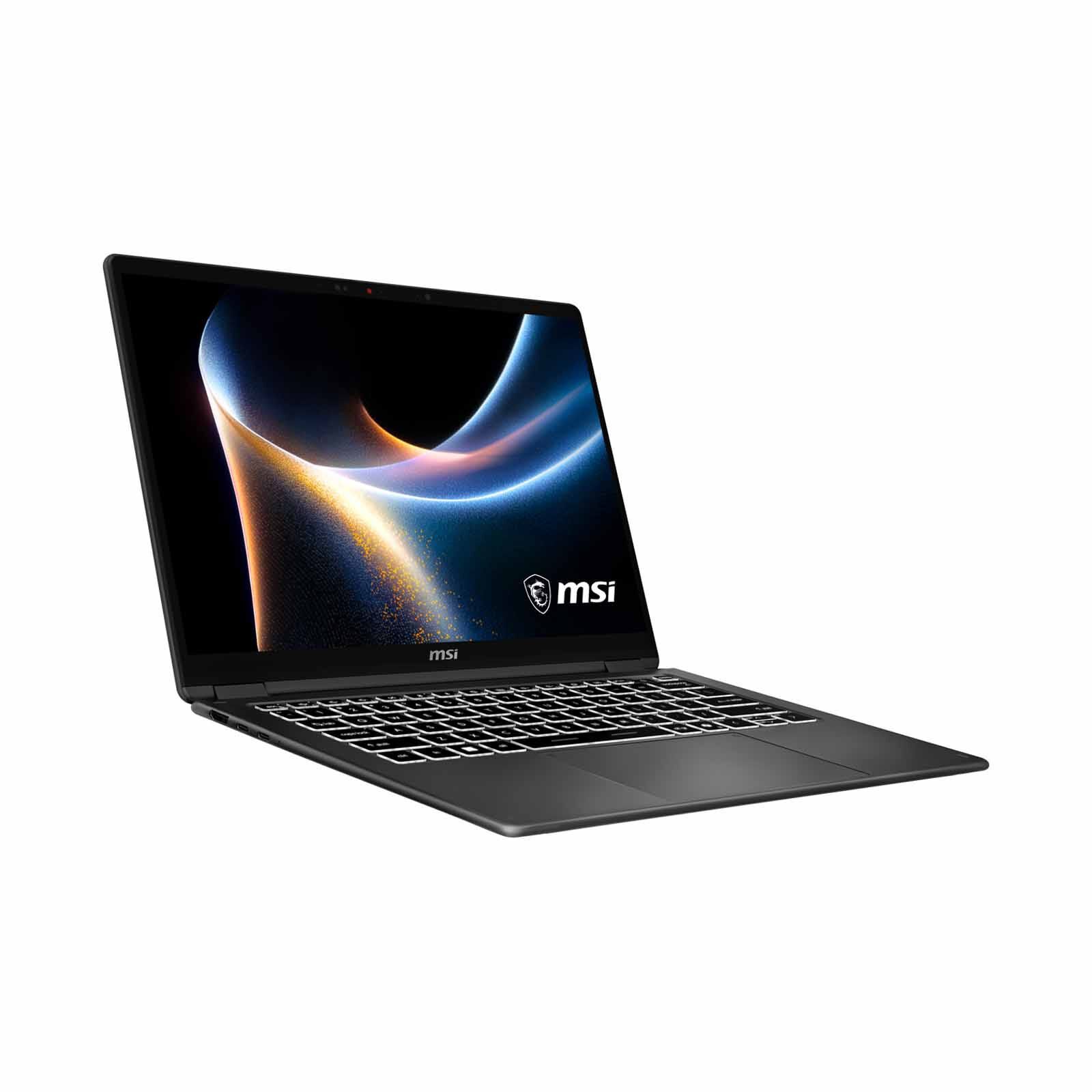 MSI 14in Fhd+ Touch U9 386h 32gb 1tb Ssd Win 11 Intel Arc Graphics Platinum Gray PRESTIGE 14 FLIP AI+ D3MTG-041SG-image 2