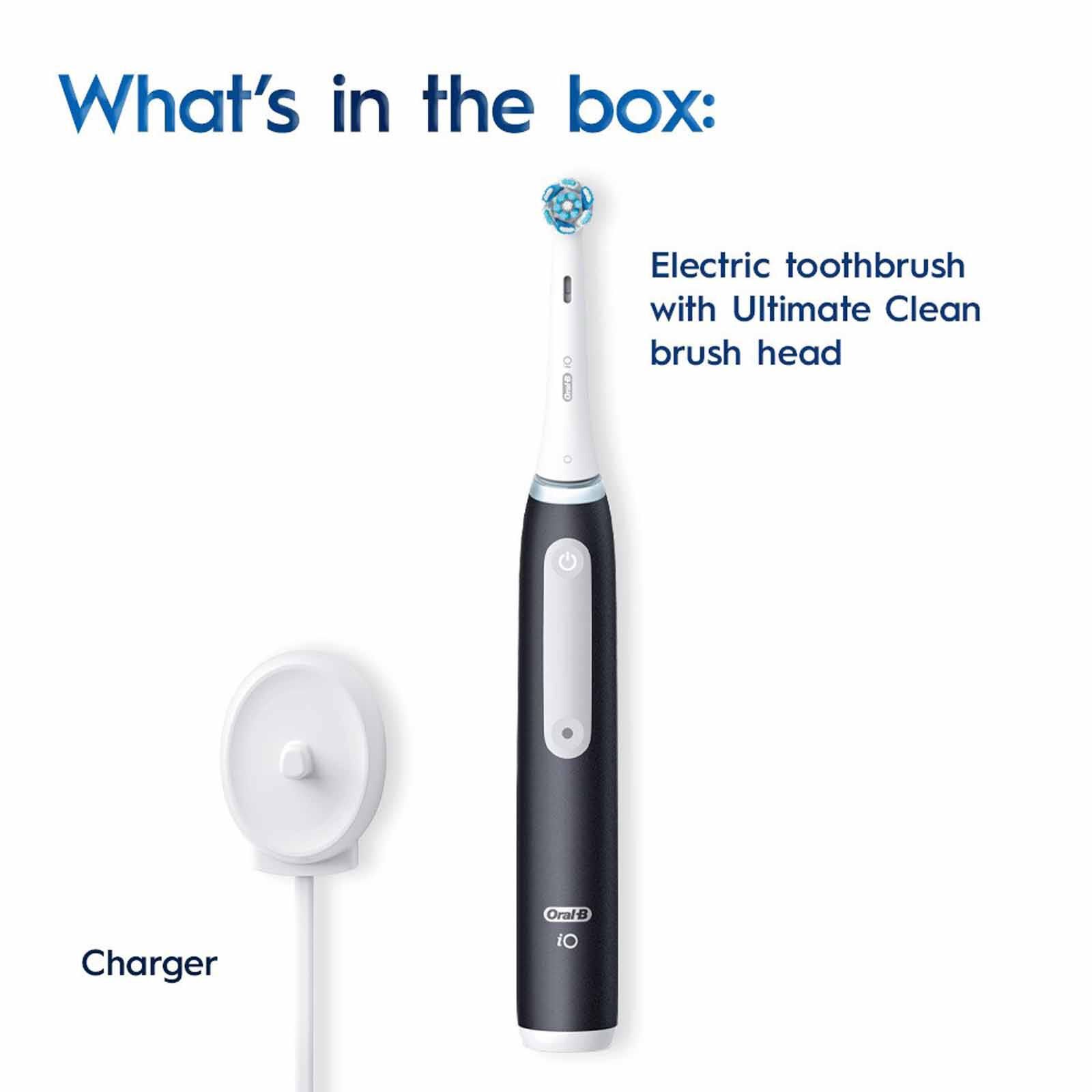 ORAL-B Io Series 3 Rechargeable Electric Toothbrush - Black IO3 BLACK-image 10