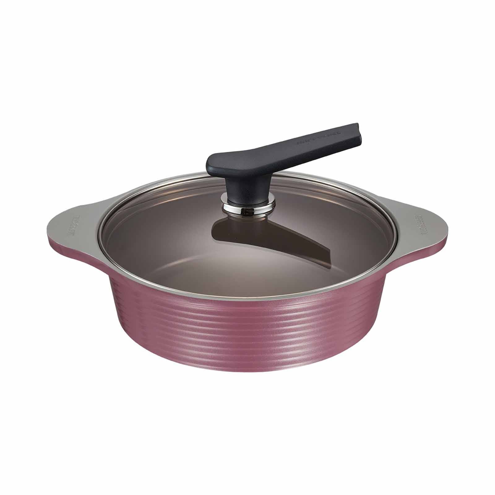 HAPPYCALL Onde Ih 24cm Saute Pan - Purple 4003-1228-image 1
