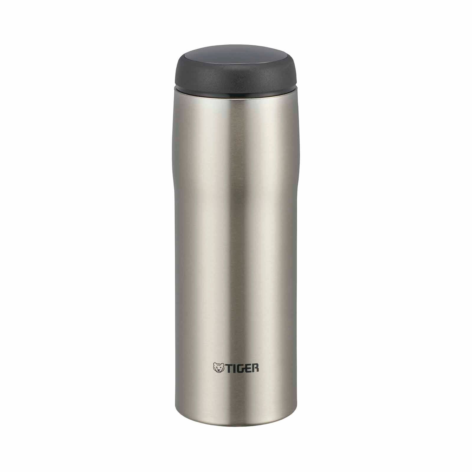 TIGER 0.48lt Stainless Steel Screw Lid Bottle (clear Stainless) MJA-B048 (XC)-image 1