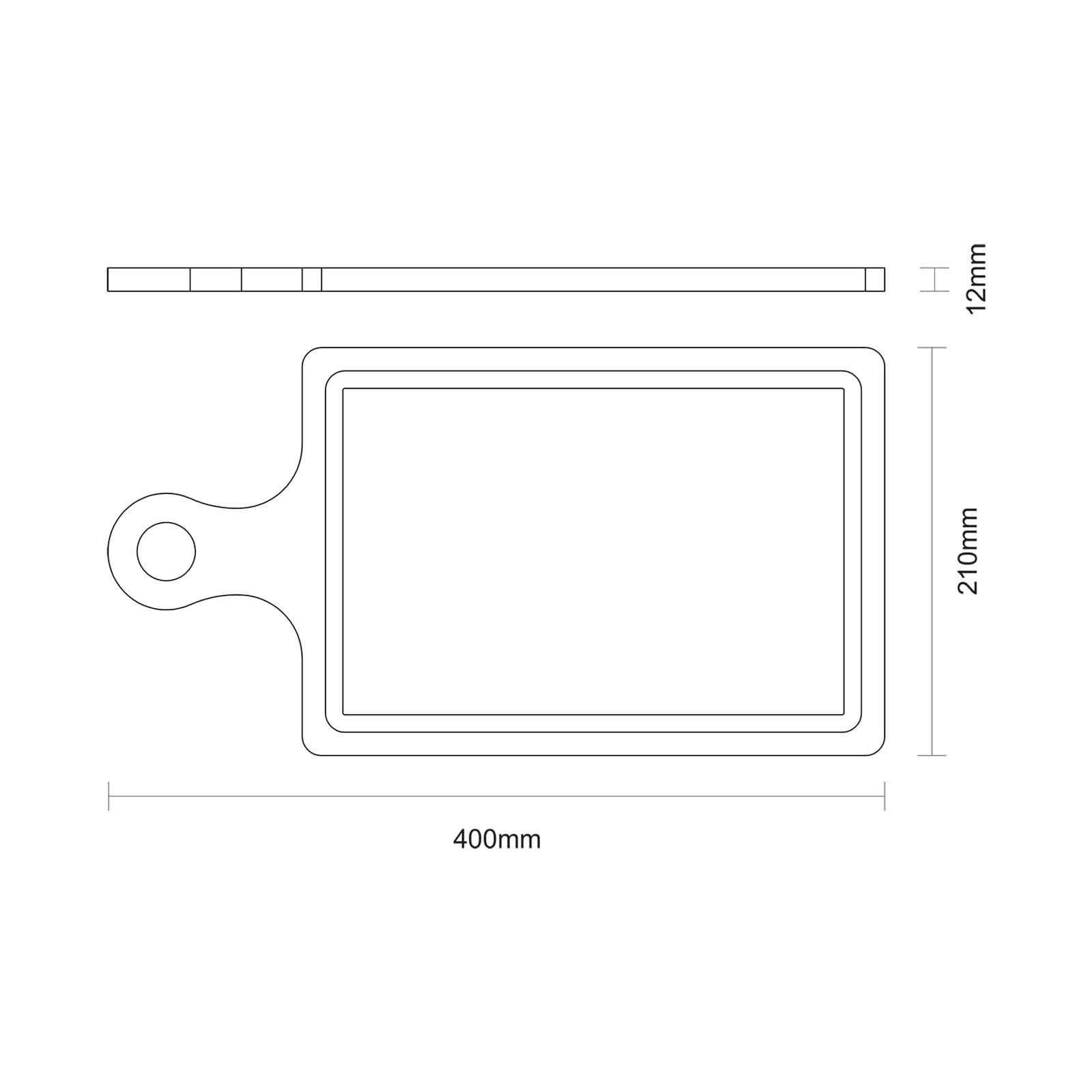 TRAMONTINA Cutting And Serving Board - Muiracatiara Wood 13069100-image 2