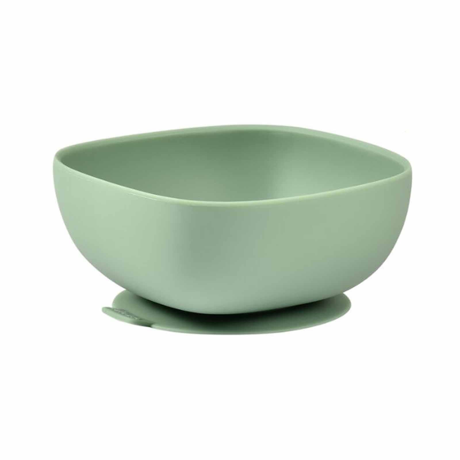 BEABA Suction Bowl - Sage Green (online) SILICONE
