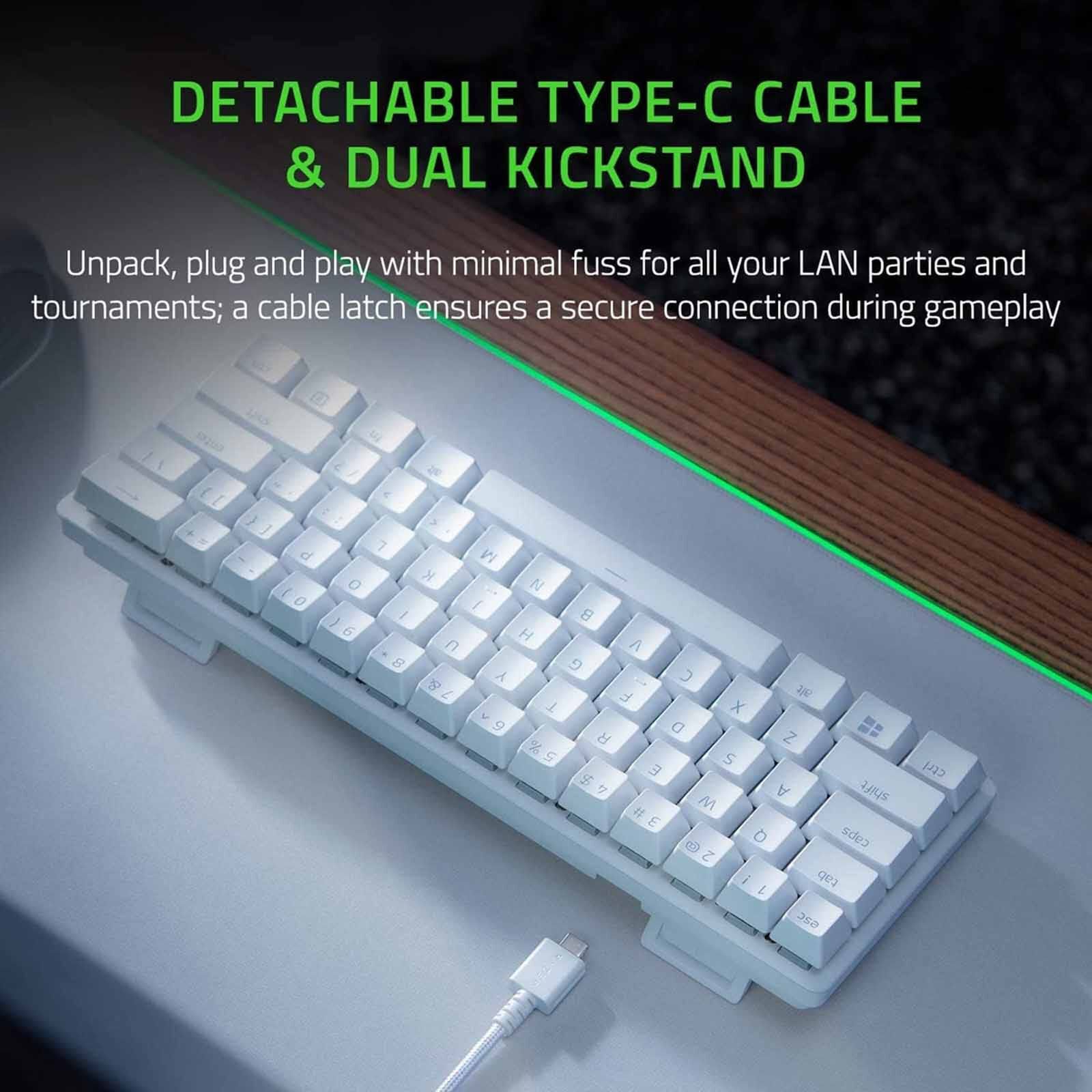 RAZER Huntsman Mini Mercury Opti Gaming Keyboard Purple RZ03-03390300-R3M1-image 4