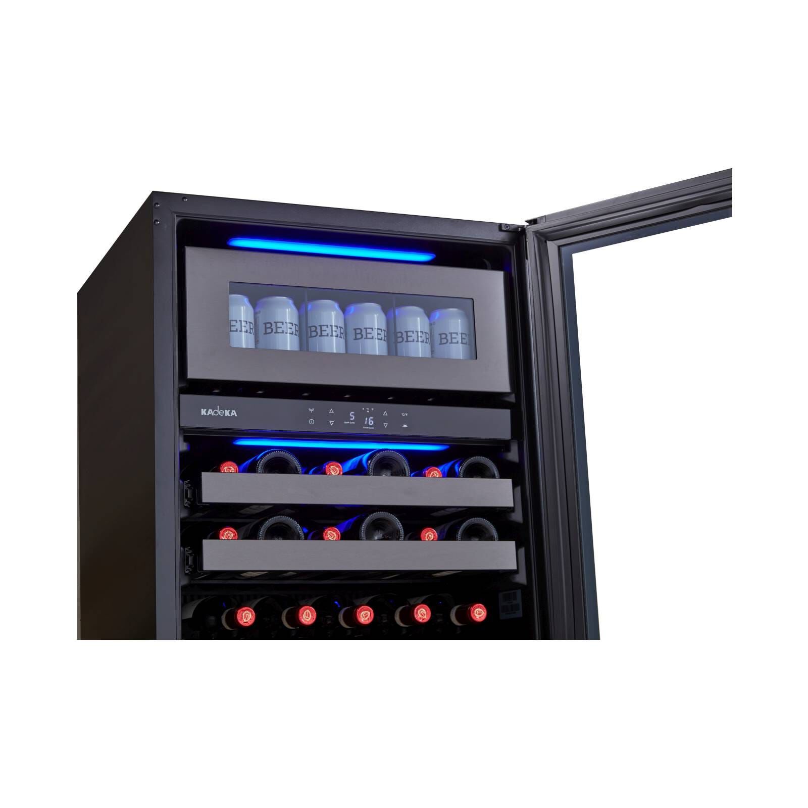 KADEKA Wine Chiller (54 Cans + 25 Bottles) KM40WBC-image 5