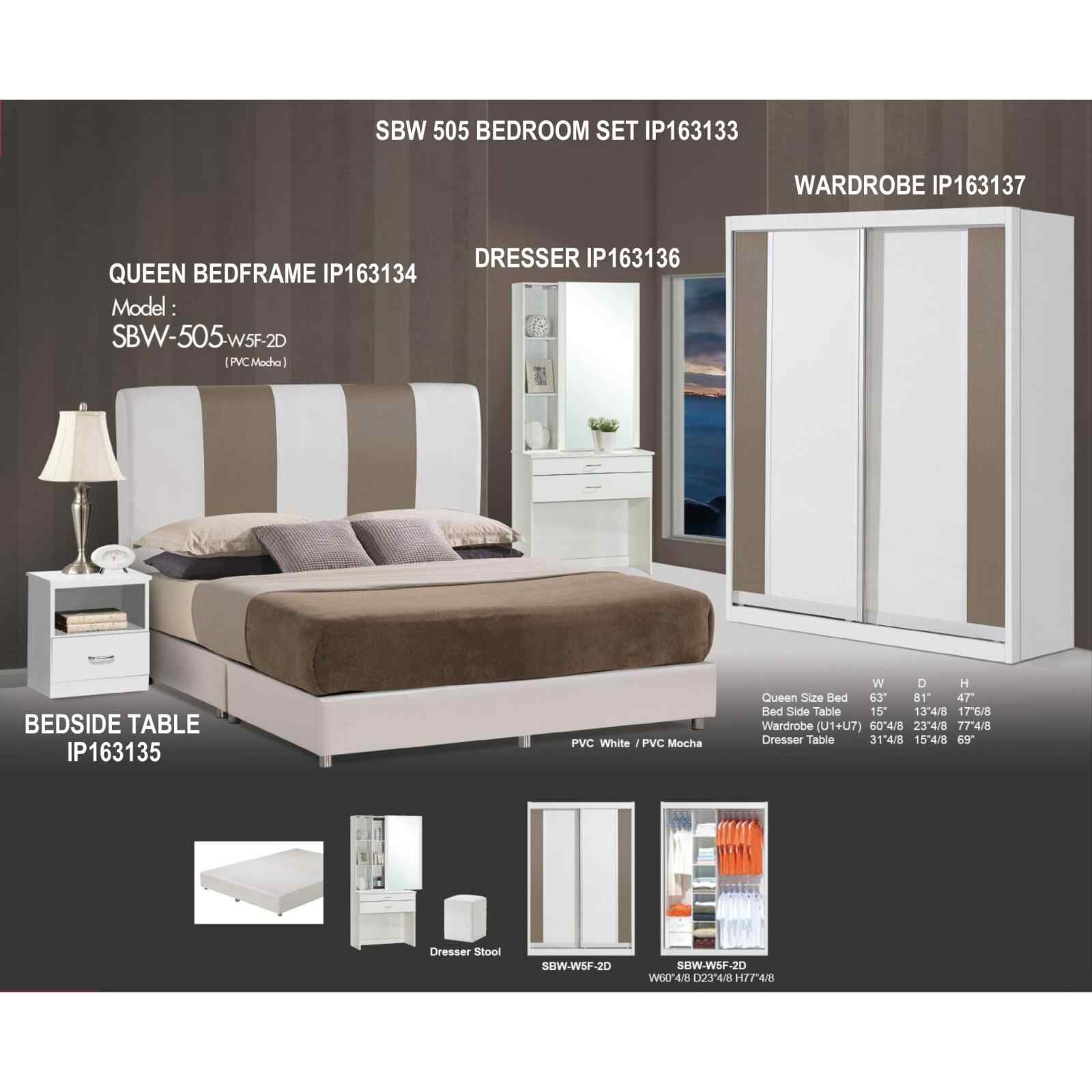 SMARTBOX Queen Size Bed Frame SBW 505-image 2