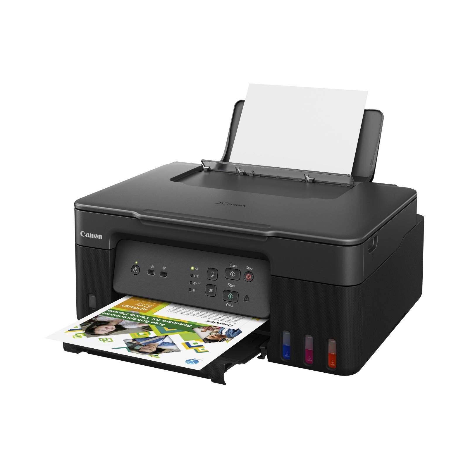 CANON Multifunction Megatank Inkjet Printer PIXMA G3730 BLACK-image 4