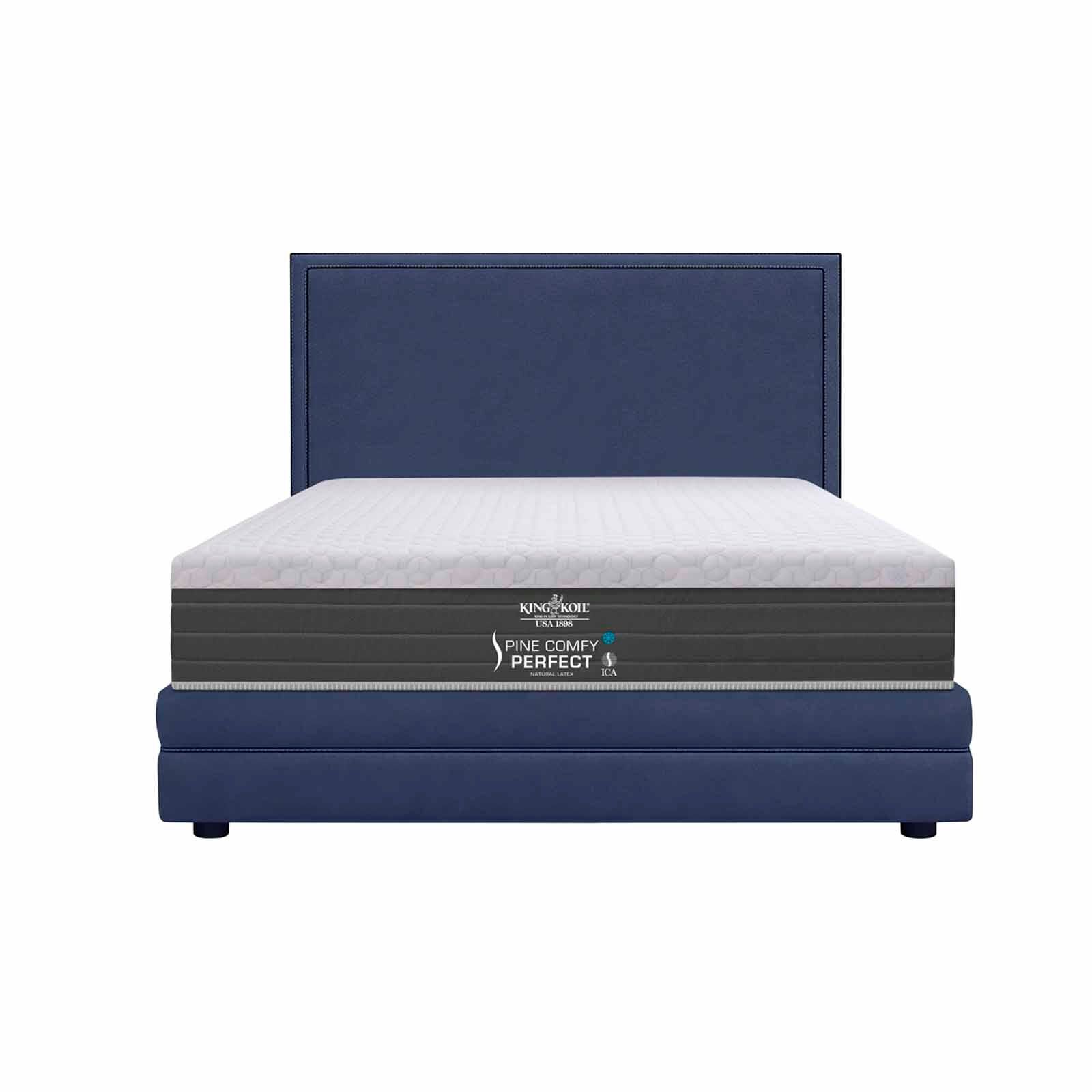 KINGKOIL Spine Comfy Perfect King Size Mattress W/bedframe And Headboard SPINE COMFY PERFECT-image 1