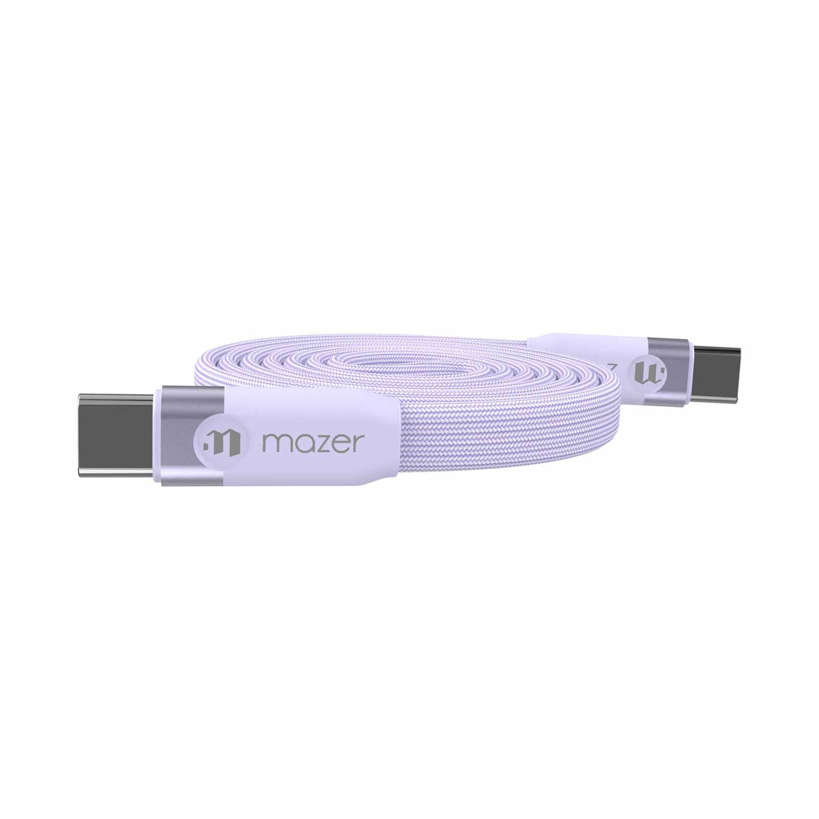 MAZER Infinitelink Cobra3 Flat Magnetic 1m/240w Roll Cable-lavender M-COBRA30-LD-image 6
