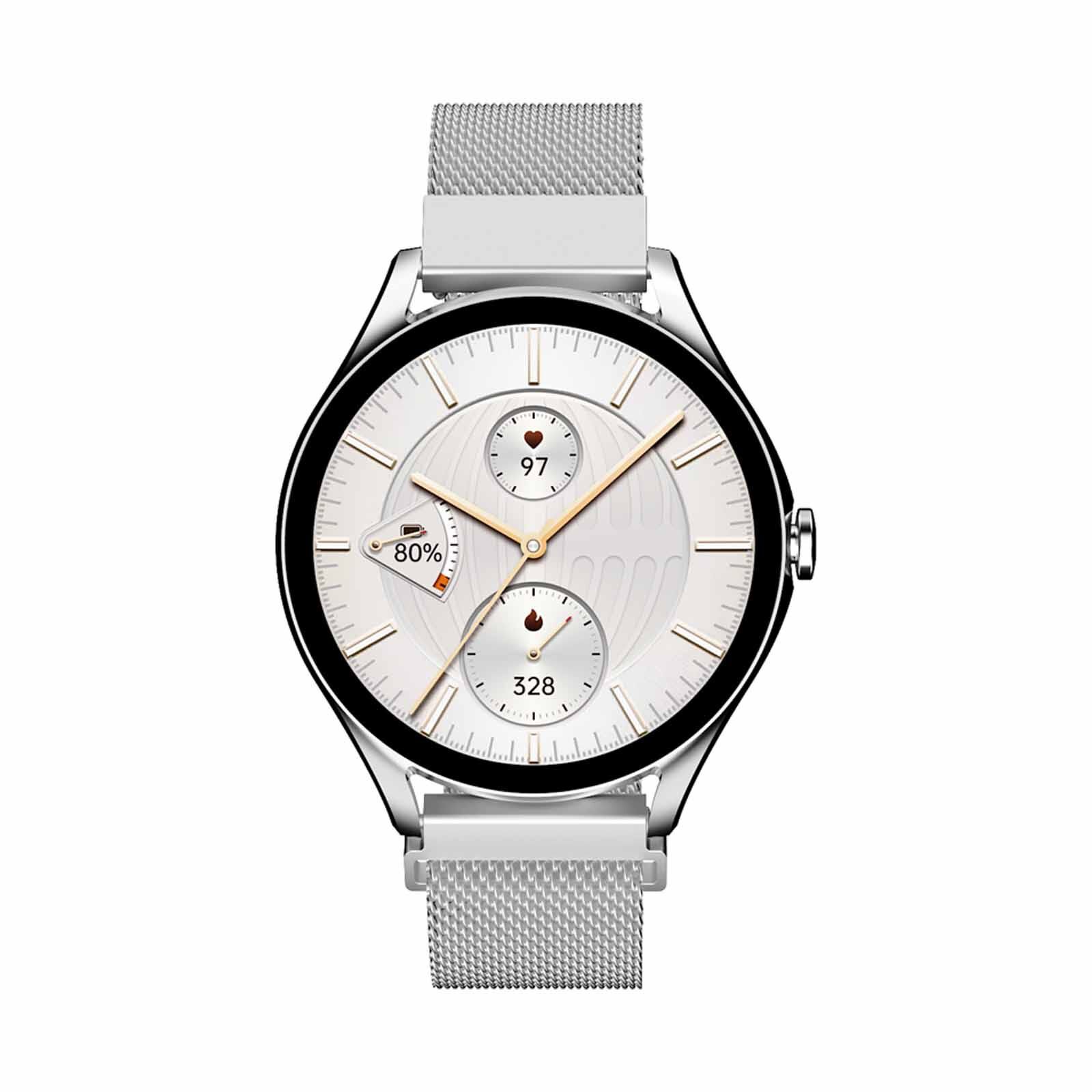 HIFUTURE Aura2 - Silver Women Smartwatch With Heart Rate Function HSSW18SL