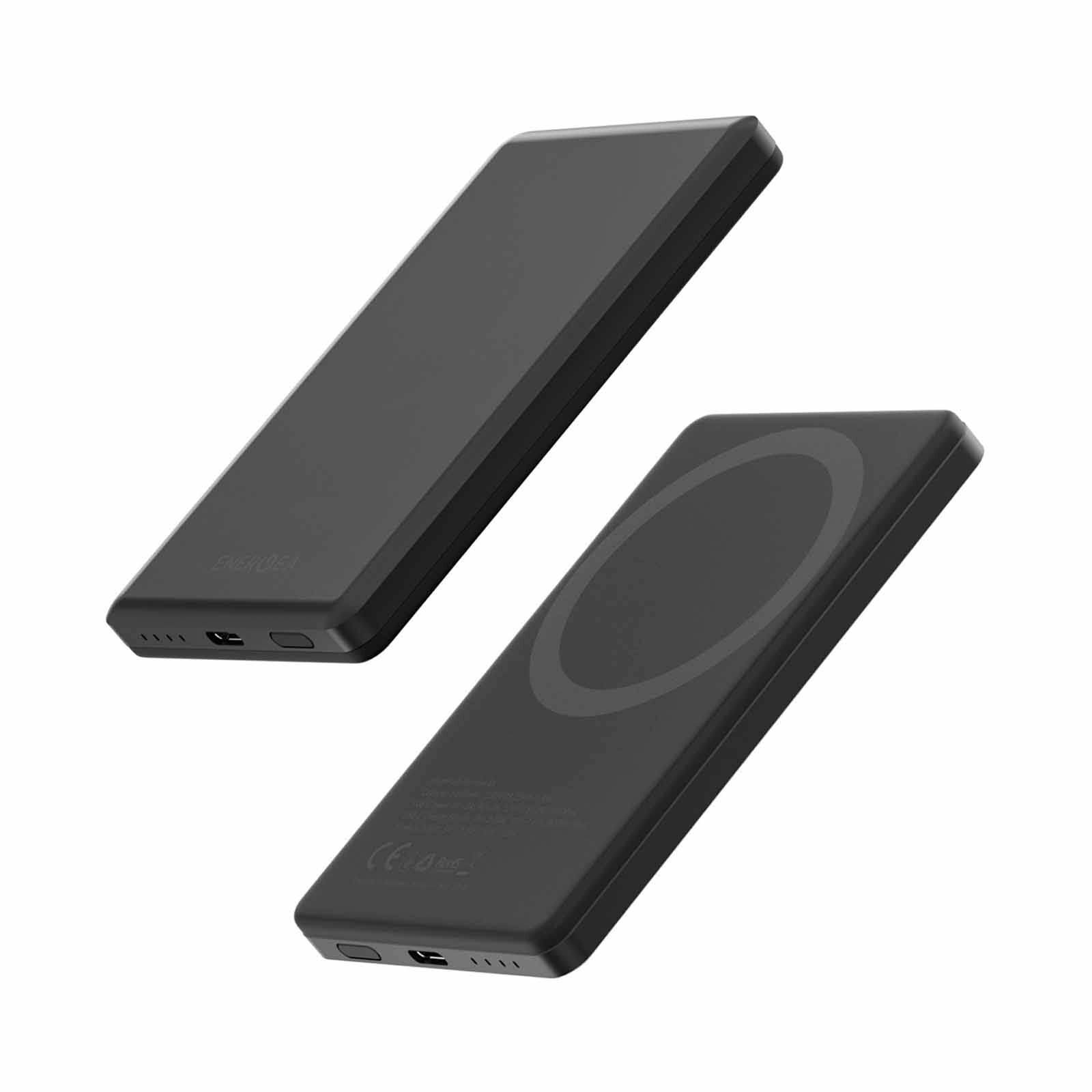 ENERGEA Alupac Mini, 5000mah Mini Aluminium Magsafe Compatible Powerbank - Gun AP-MINI5K-GUN-image 5
