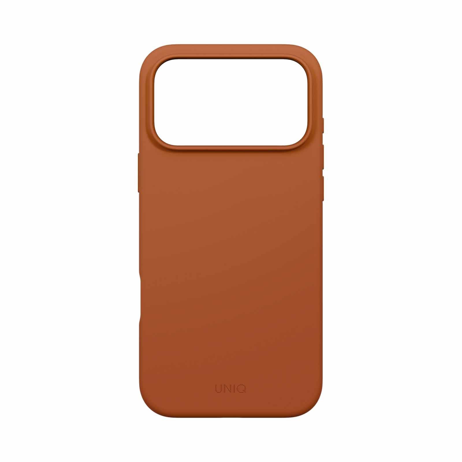 UNIQ Hybrid Iphone 17 Pro Max (2025) 6.9 Magclick Charging Lino - Sunset Orange UNIQ-IP6.9P(2025)-LINOMSORG-image 1
