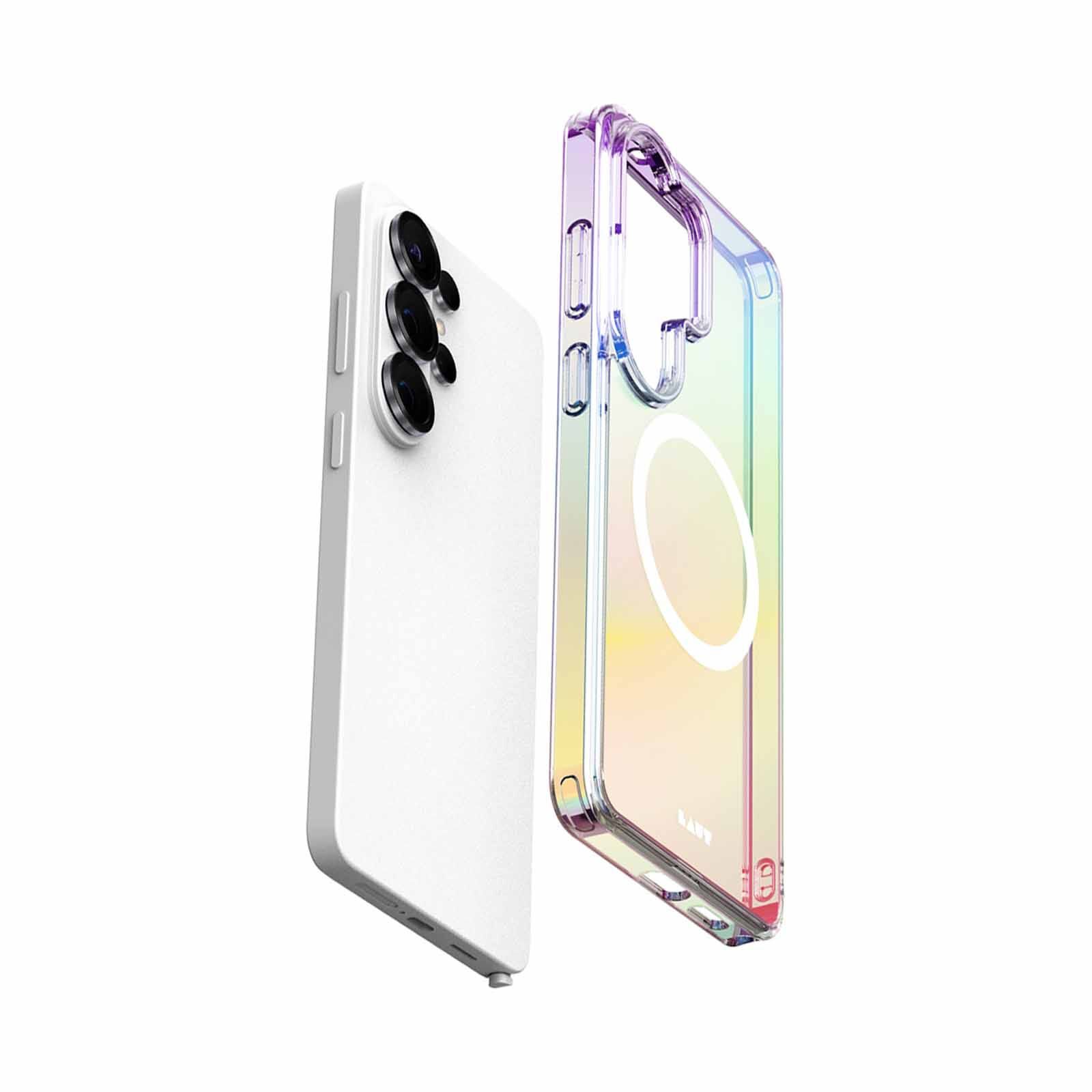 LAUT Holo Case For Samsung S26 Ultra - Pearl L_S26L_HO_W-image 4