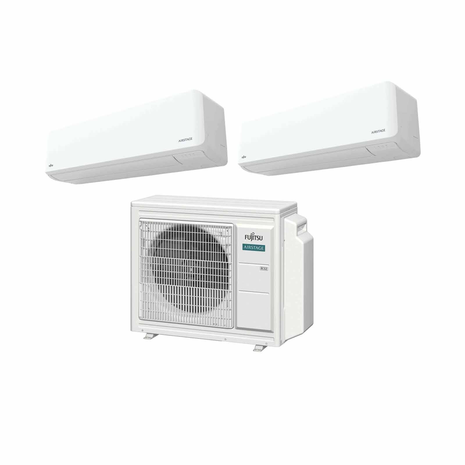 FUJITSU Fujitsu Airstage 24k Condenser System 2 (9000btu X 2) AOAH24CBTA3 + ASAH09CMCA X2
