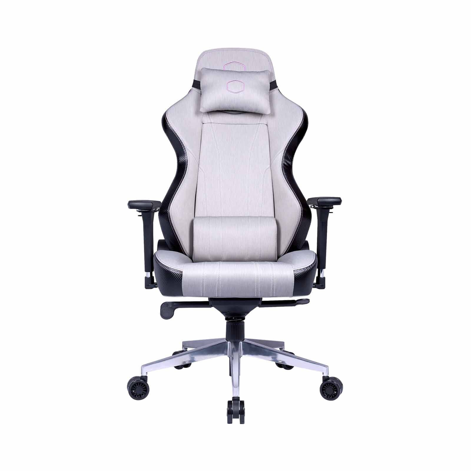 COOLERMAST Caliber X1c Gaming Chair With Cool In Tech CMI-GCX1C-GY-image 1