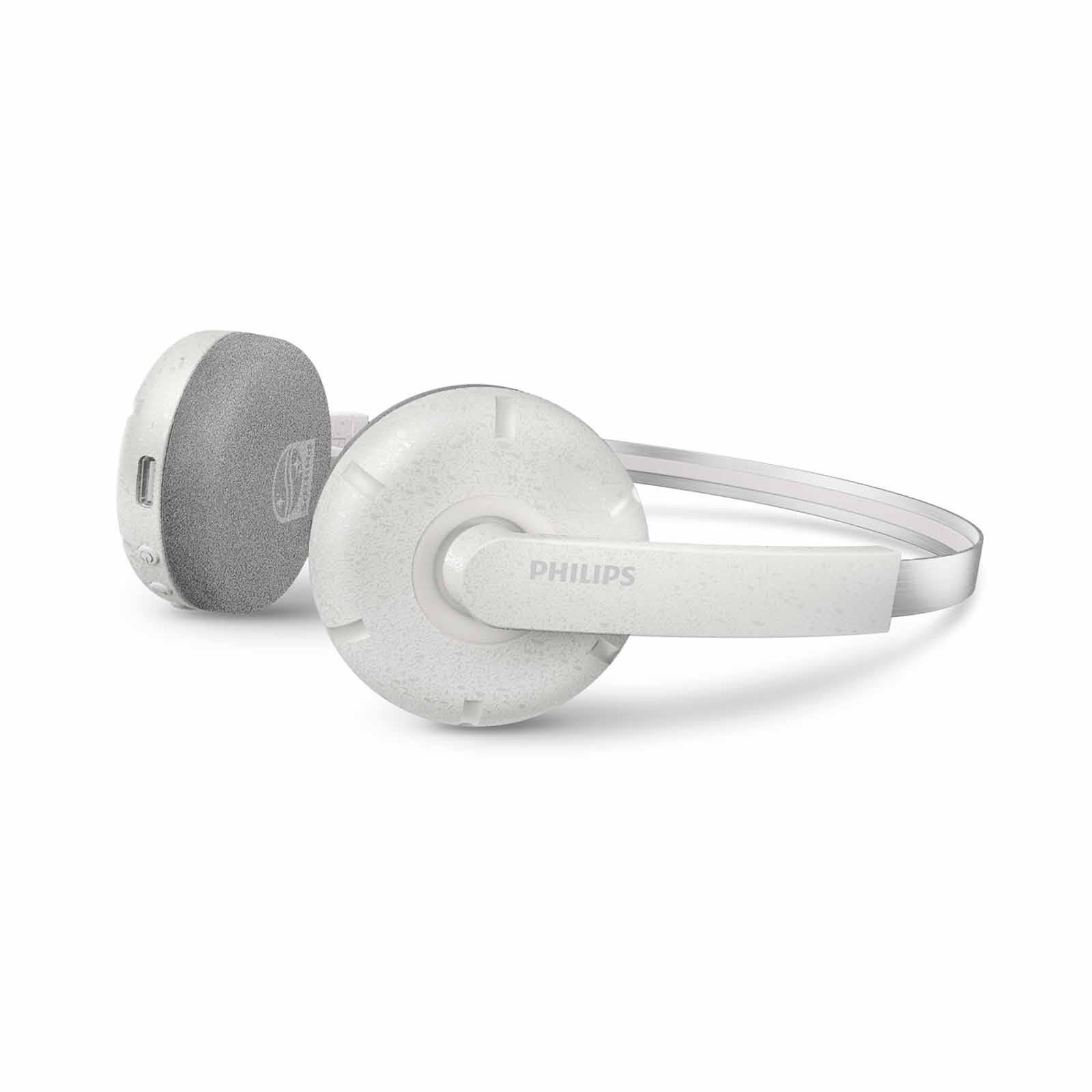 PHILIPS Wireless On-ear Retro Design Headphones - White TAH2000WT/97-image 6