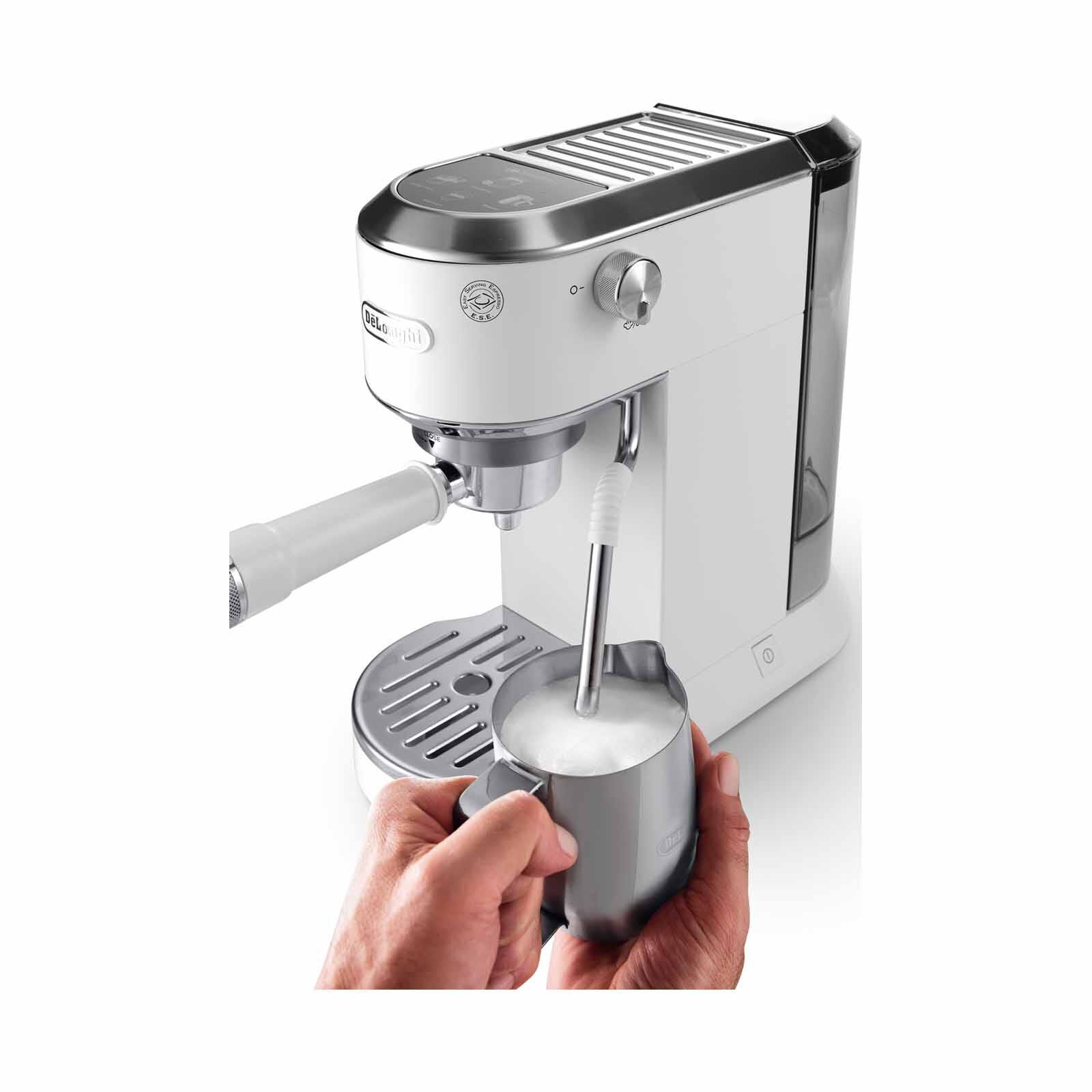 DELONGHI Dedica Duo Manual Coffee Maker - White EC890.WI-image 4