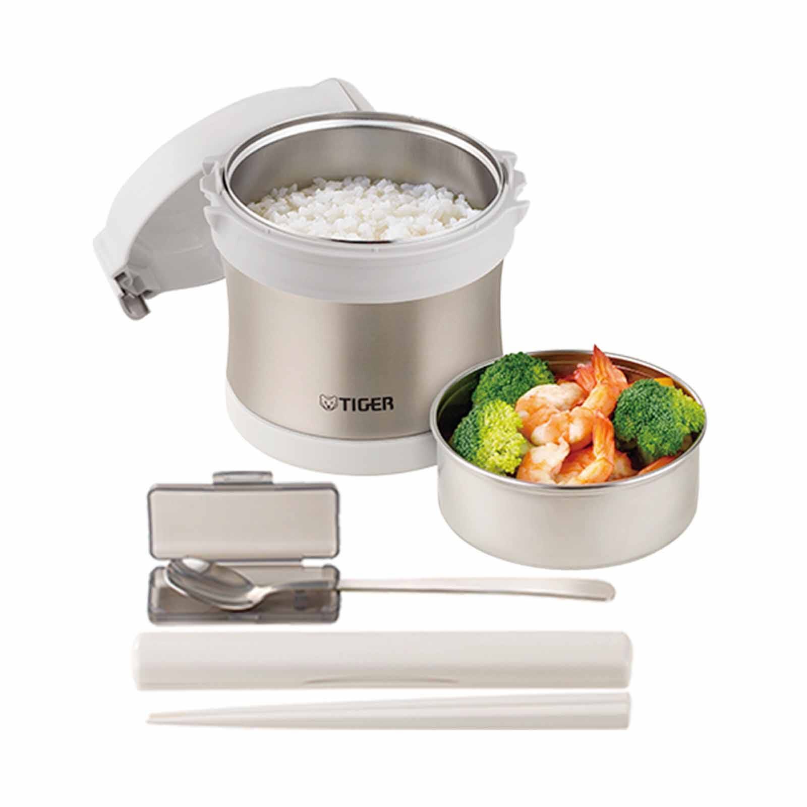 TIGER 1.0lt Lunch Box (clear Stainless) LXB-A100 (XC)-image 1