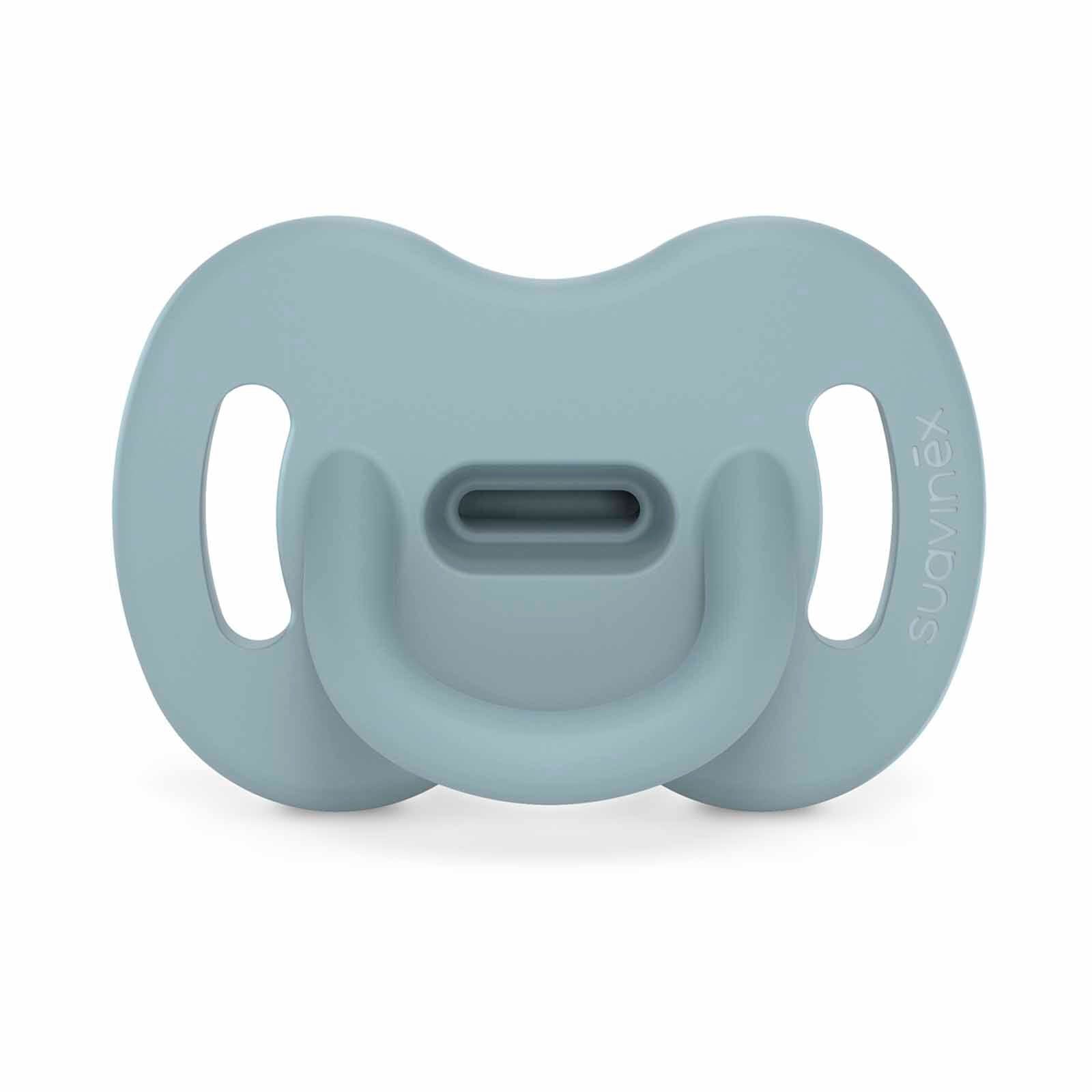 SUAVINEX All Silicone Soother With Sx Pro Physiological Teat 0-6m - Colour Essence Blue (online) SMOOTHIE ULTRA LIGHT