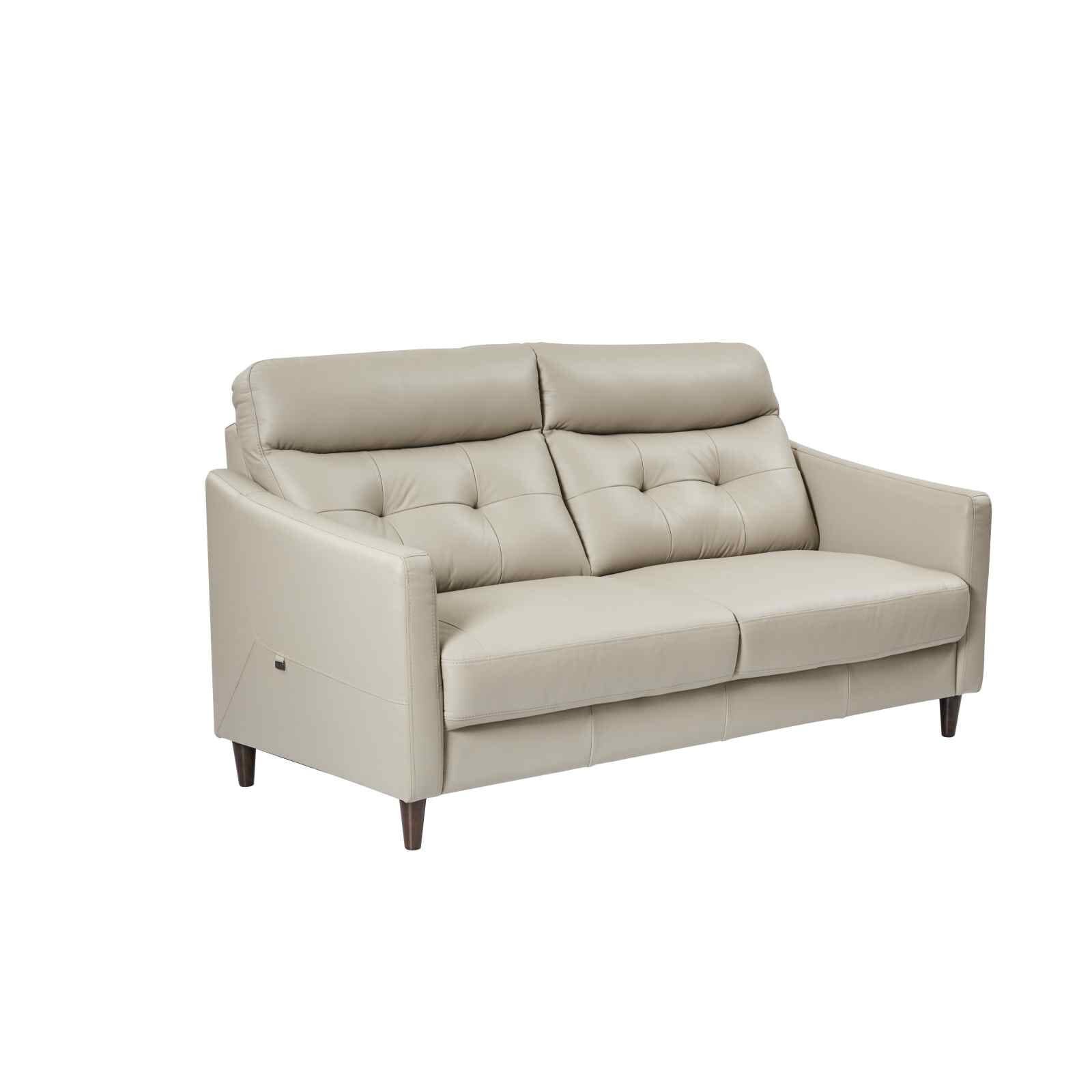 MIZU DESIG 2 Seater Sofa (hl) Mto Half Leather Sofa VERA-image 2