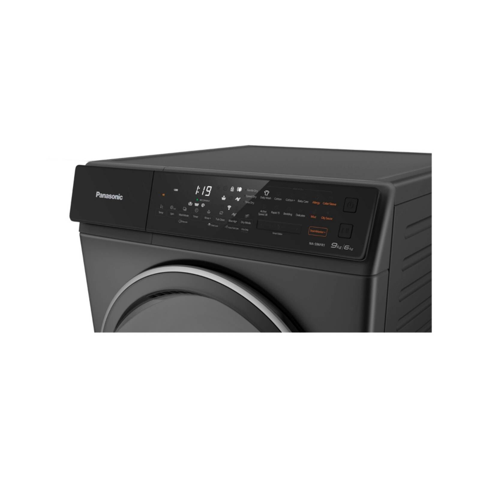 PANASONIC Front Load Washer And Dryer (9kg/6kg) NA-S96FR1BSG-image 6