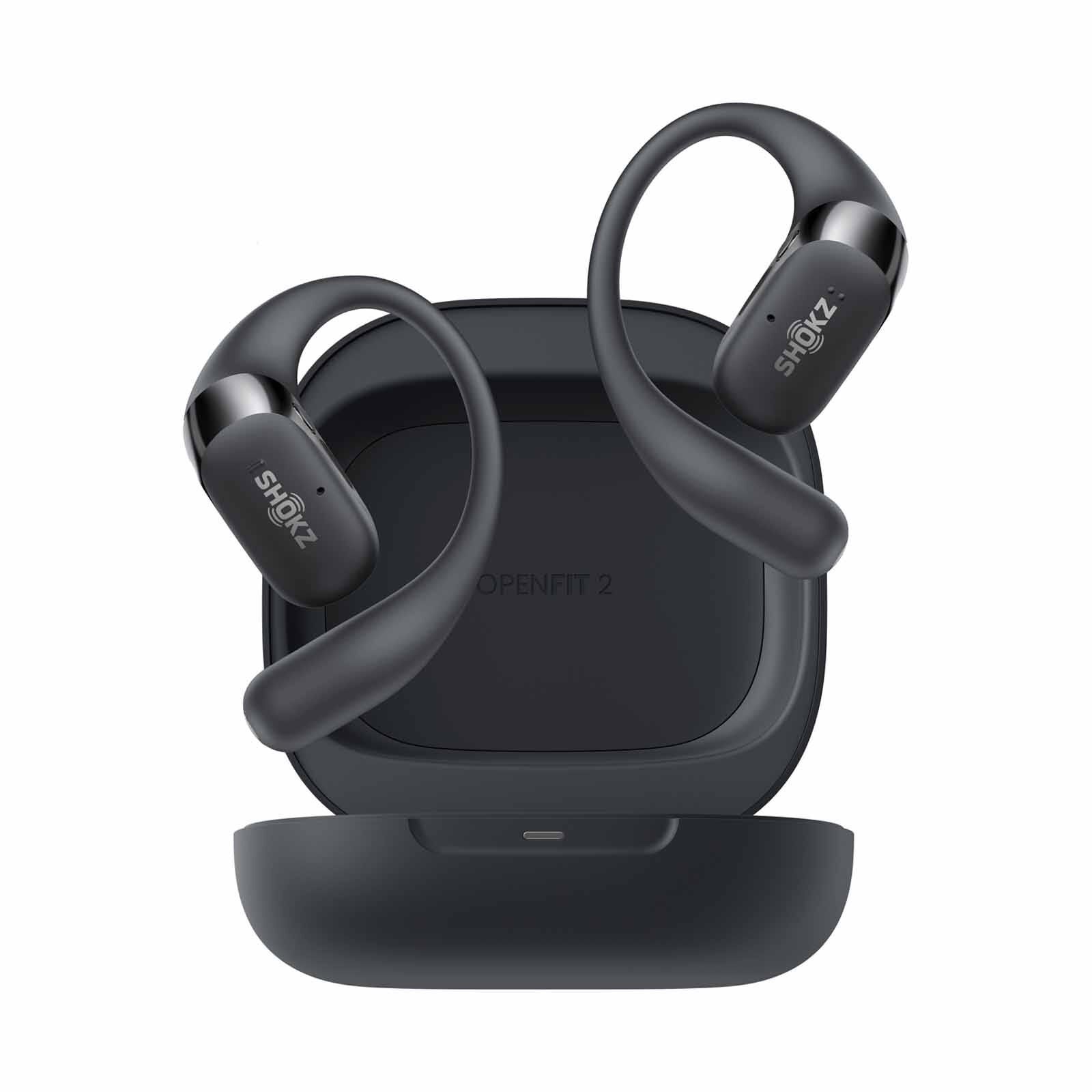 SHOKZ Openfit 2 + Open-ear True Wireless Earbuds - Black T921-ST-BK