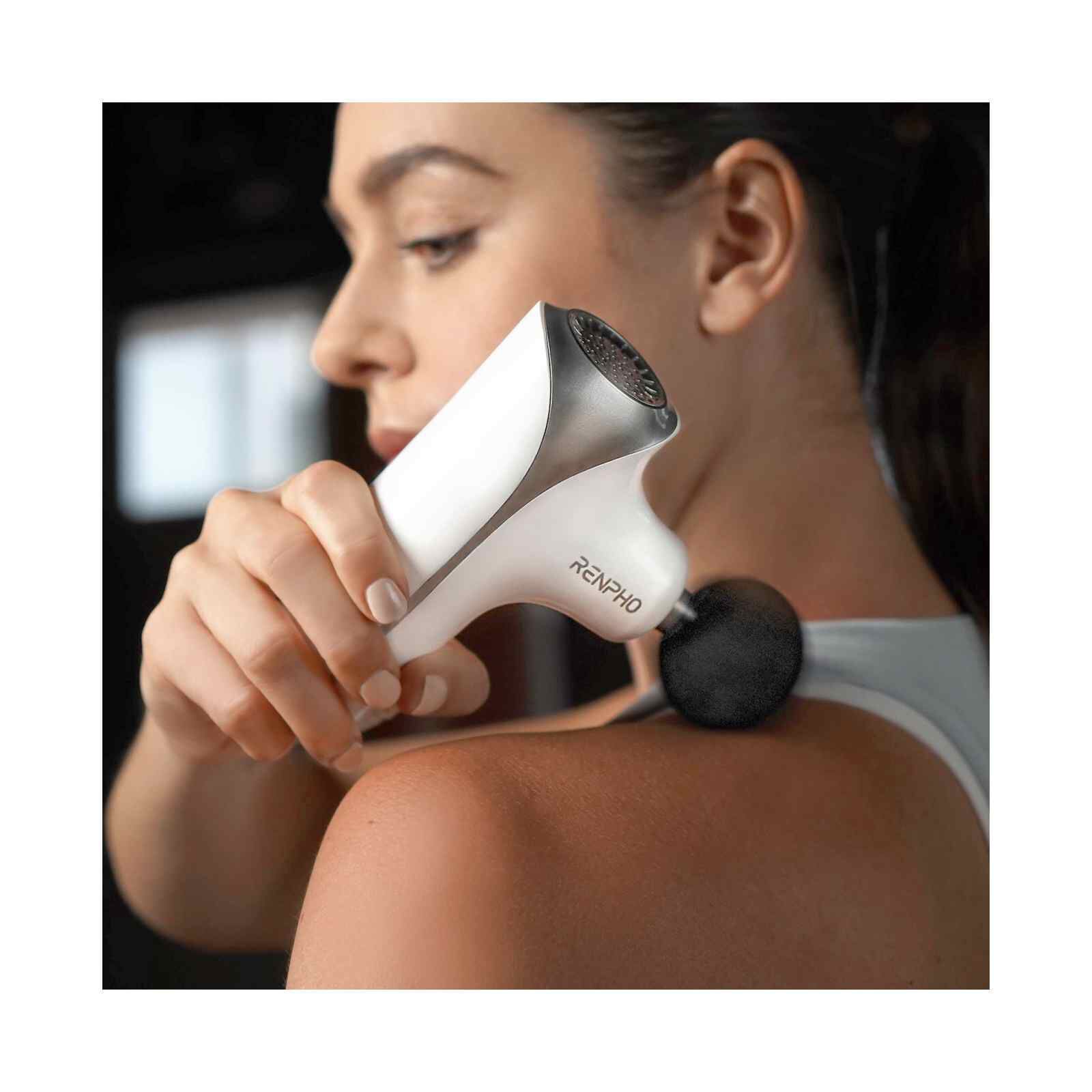 RENPHO Mini Massage Gun - White GM173 - WH-image 15
