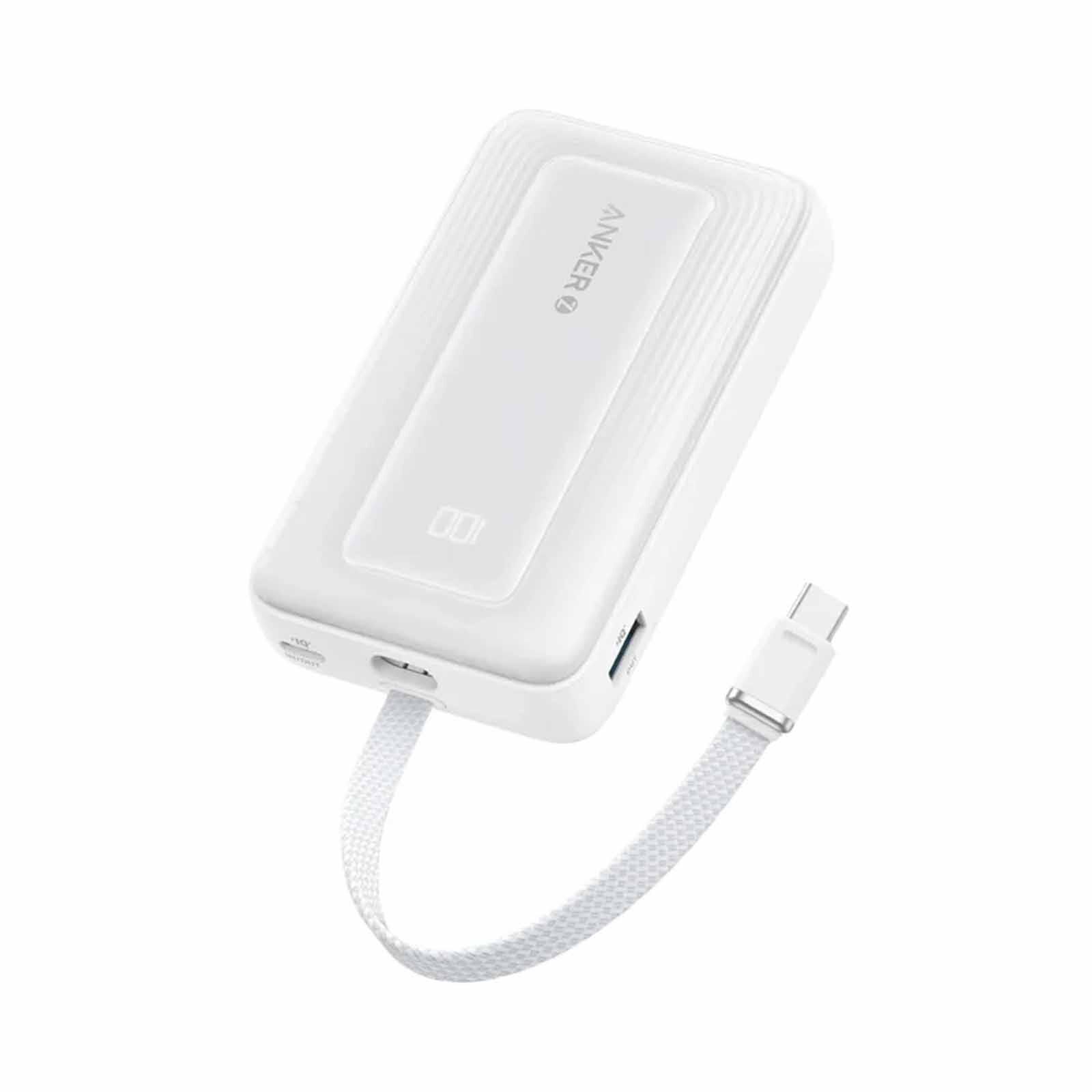 ANKER Zolo Powerbank 10k Pd 30w C Cable White A1688H21-image 3