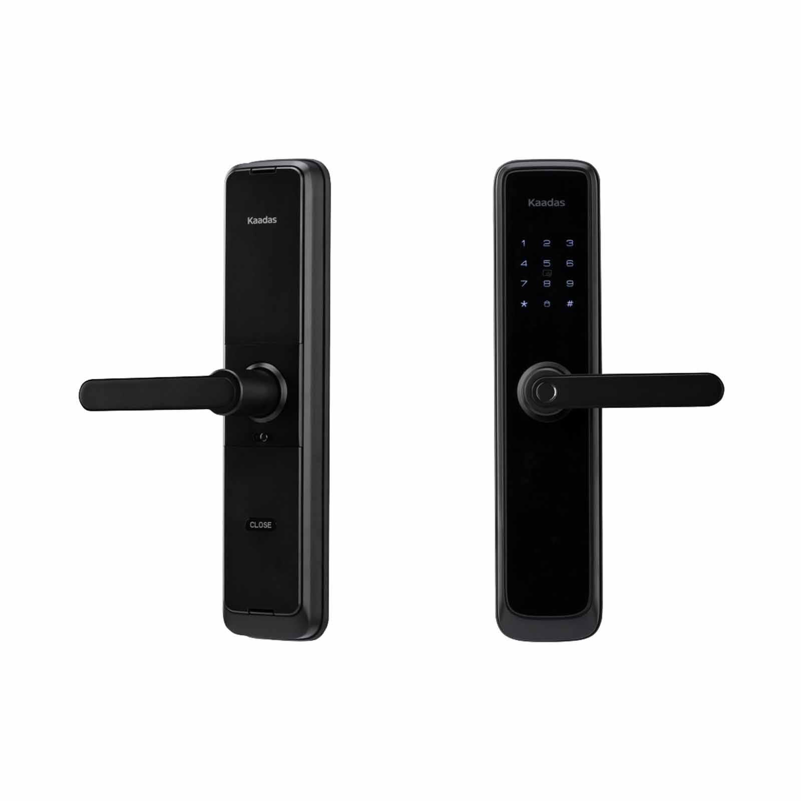 KAADAS Lever Handle Mortise Door Lock With Dual-unlocking Feature L7 BLACK